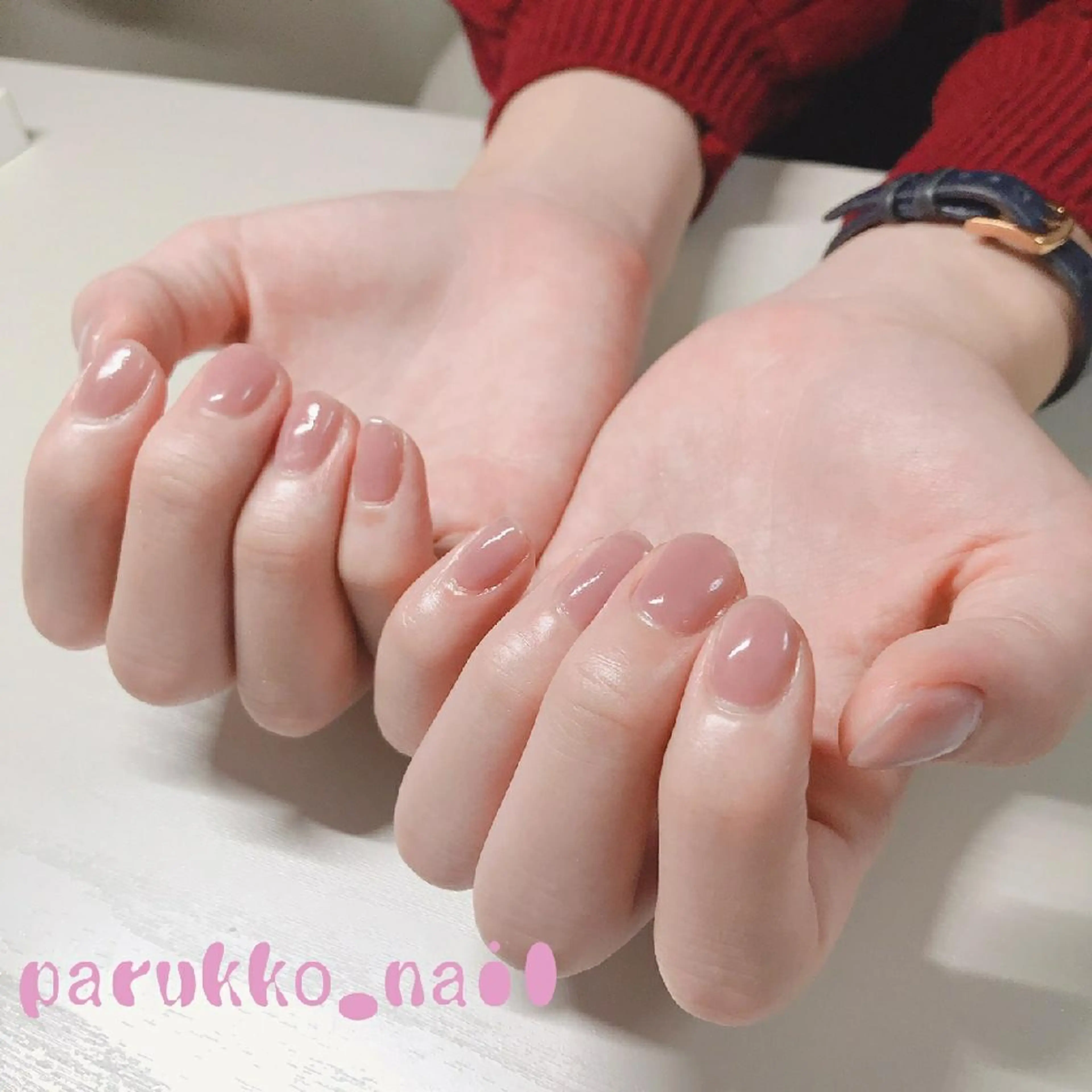 ネイル 爪工房ぱるっこ所属・川岡 香を里のネイルデザイン