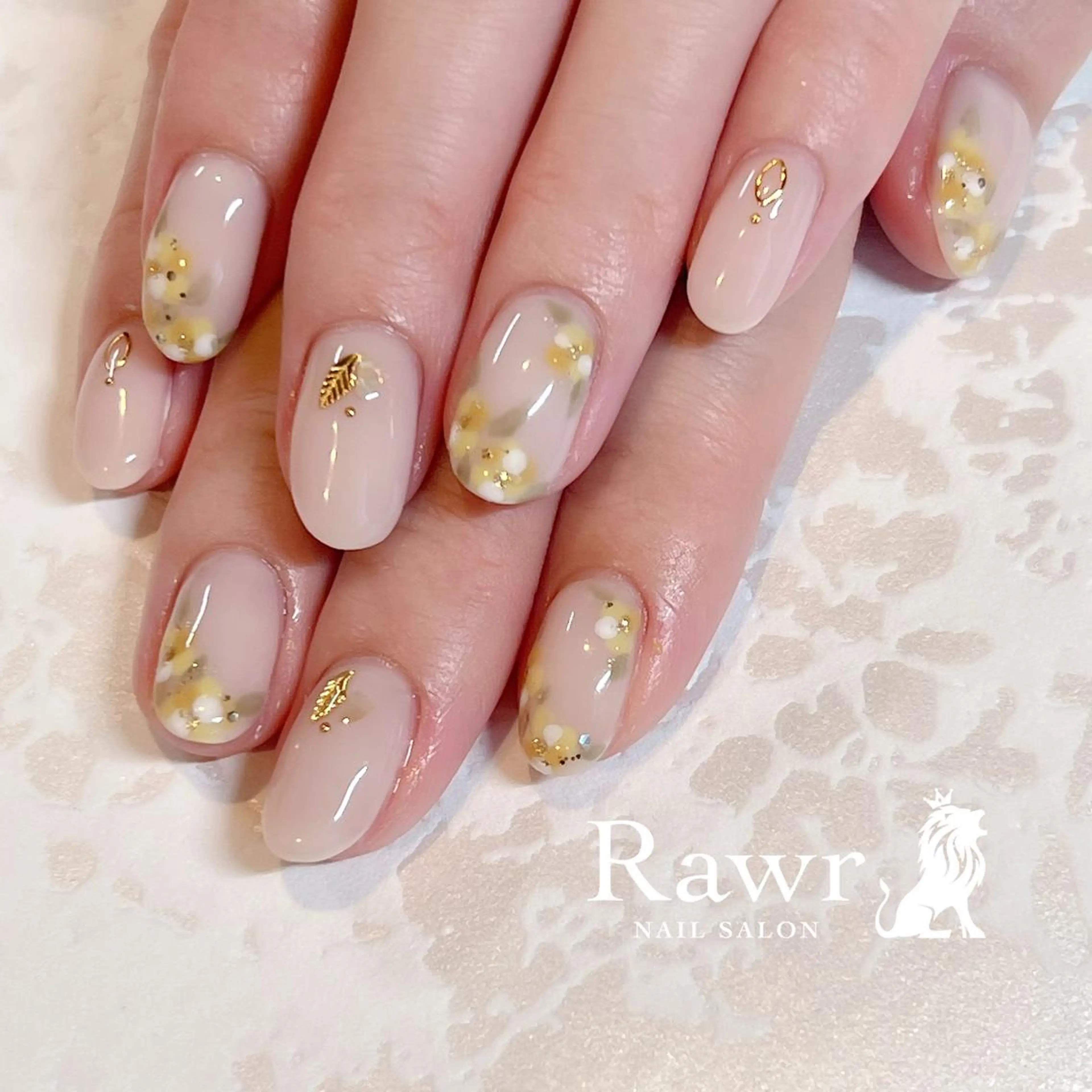 ネイル ハンドネイル Rawr / saoriのネイルデザイン