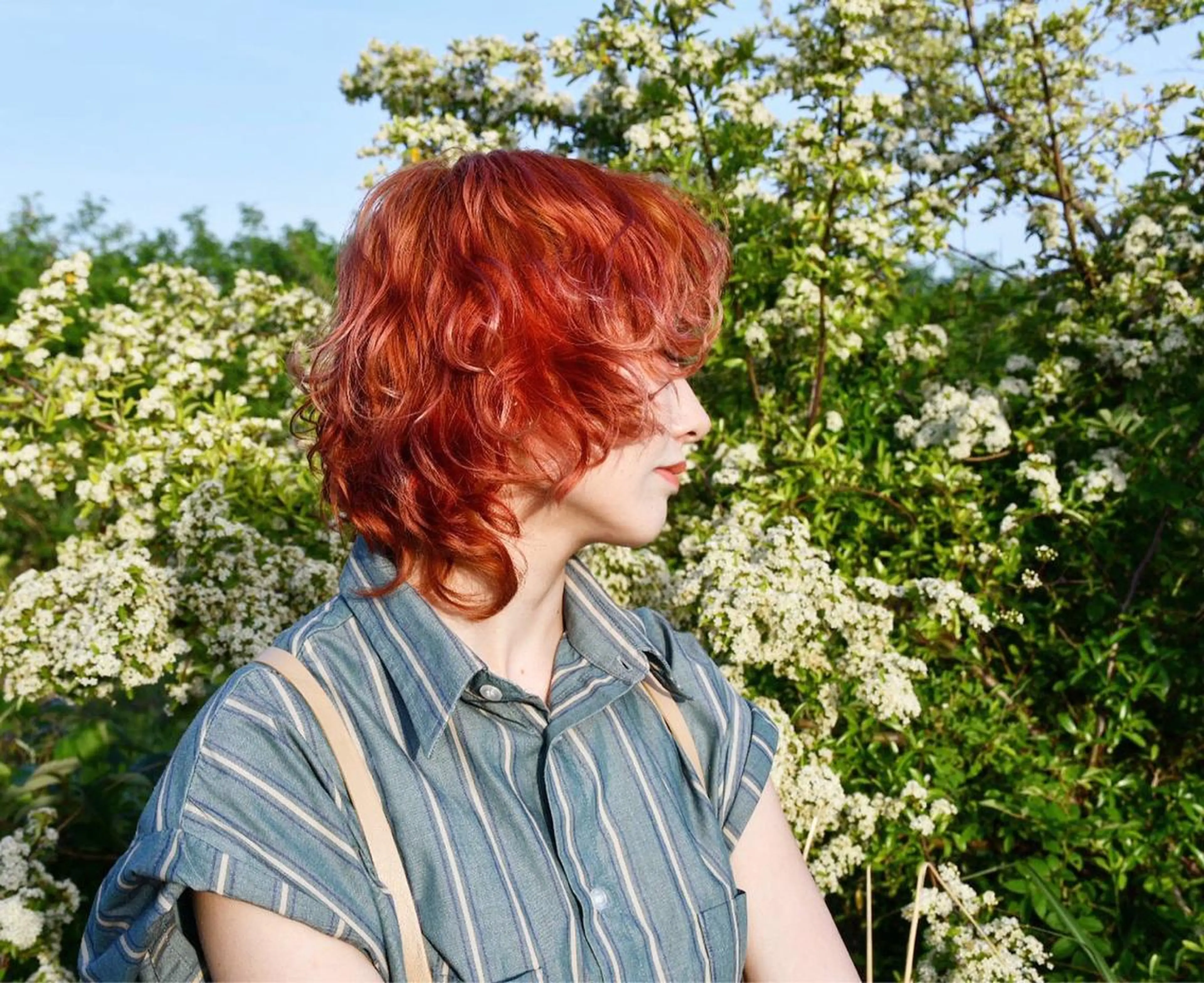 ミディアム カラー risa 。のヘアスタイル