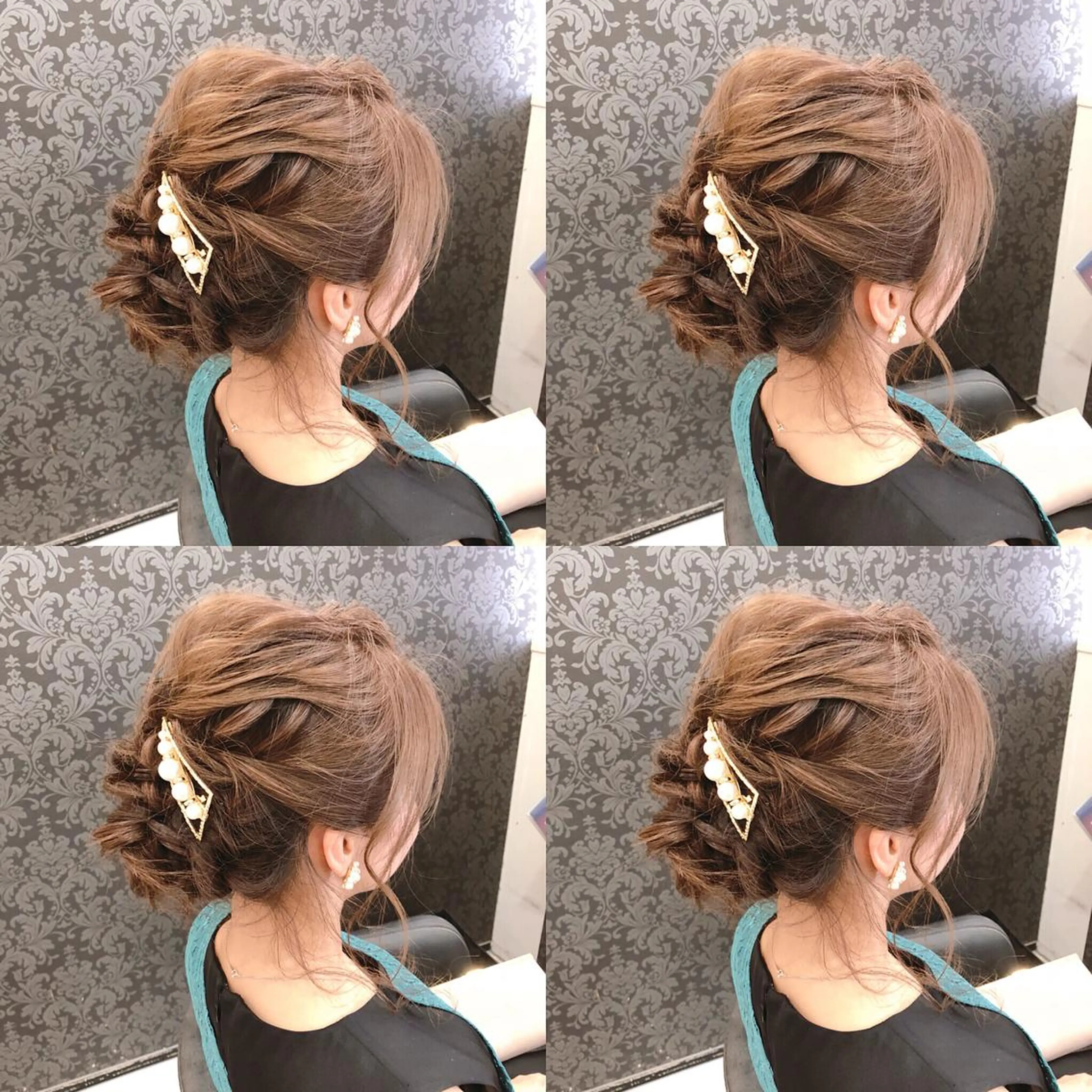 ミディアム ヘアアレンジ ヘアセット 🌷MAYU 🌷のヘアスタイル