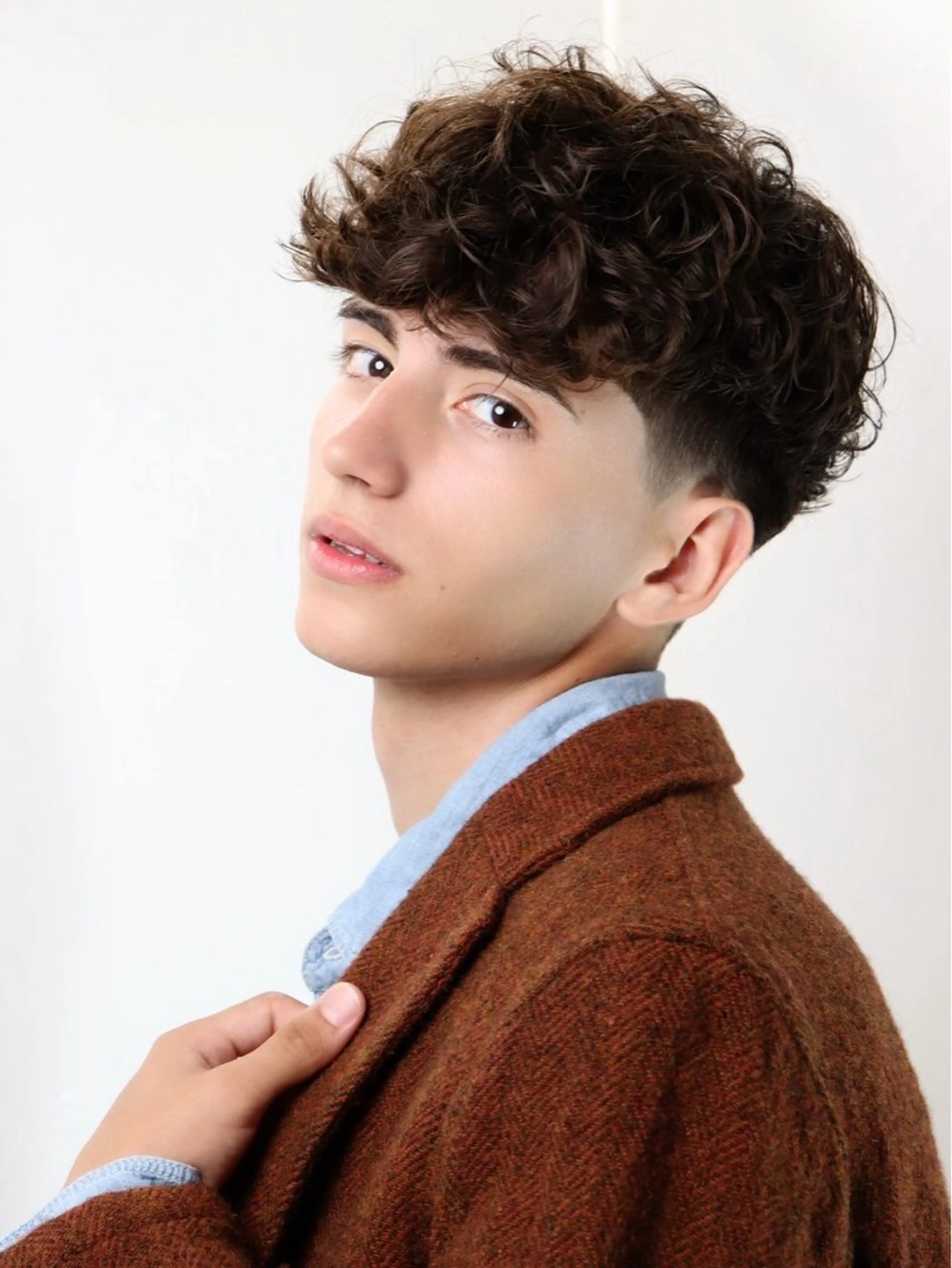 パーマ カット パーマ LUCEY福岡大名所属・【公式】メンズサロン LUCEY福岡大名のヘアスタイル