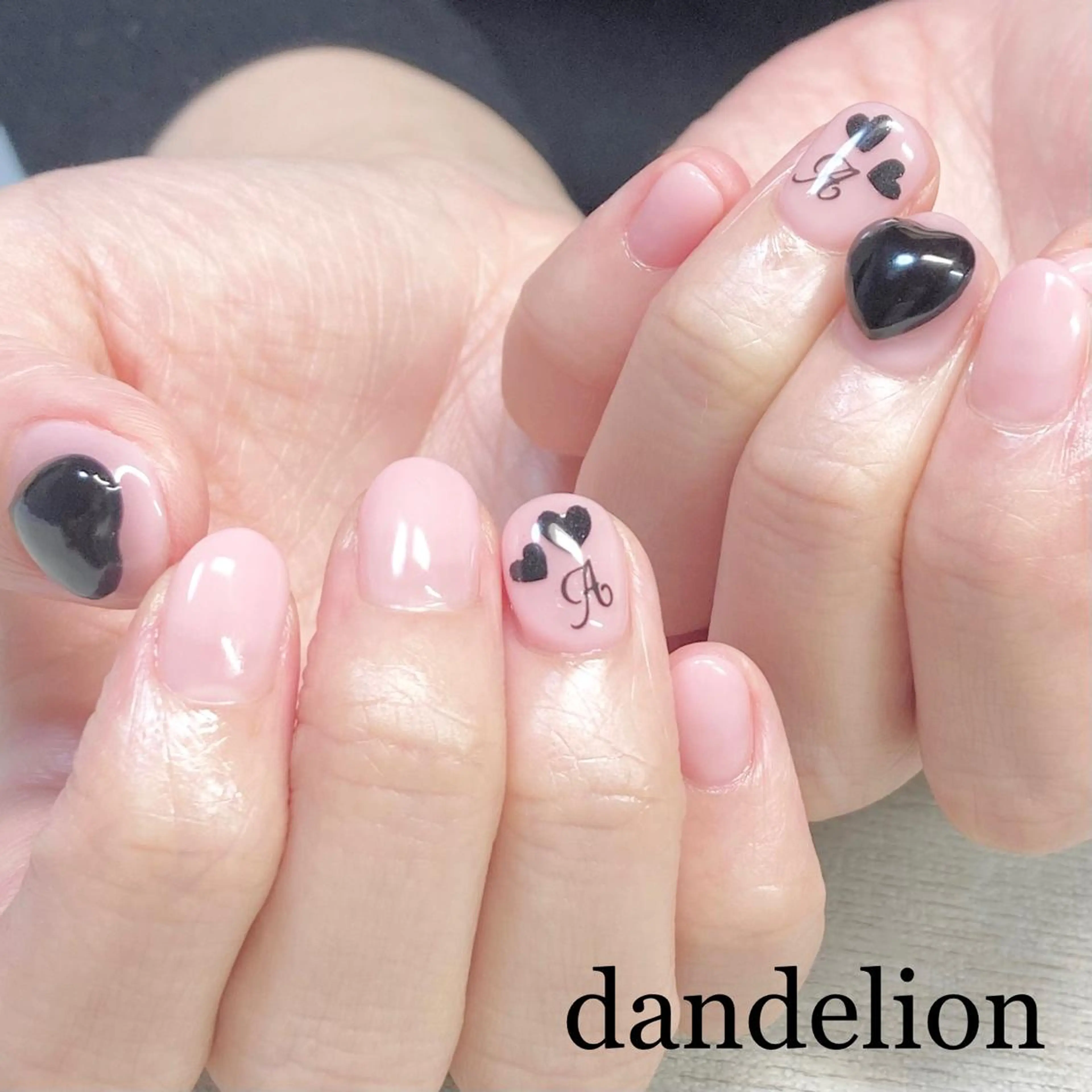 ネイル ハンドネイル ハンドケア dandelion ダンデライオンのネイルデザイン