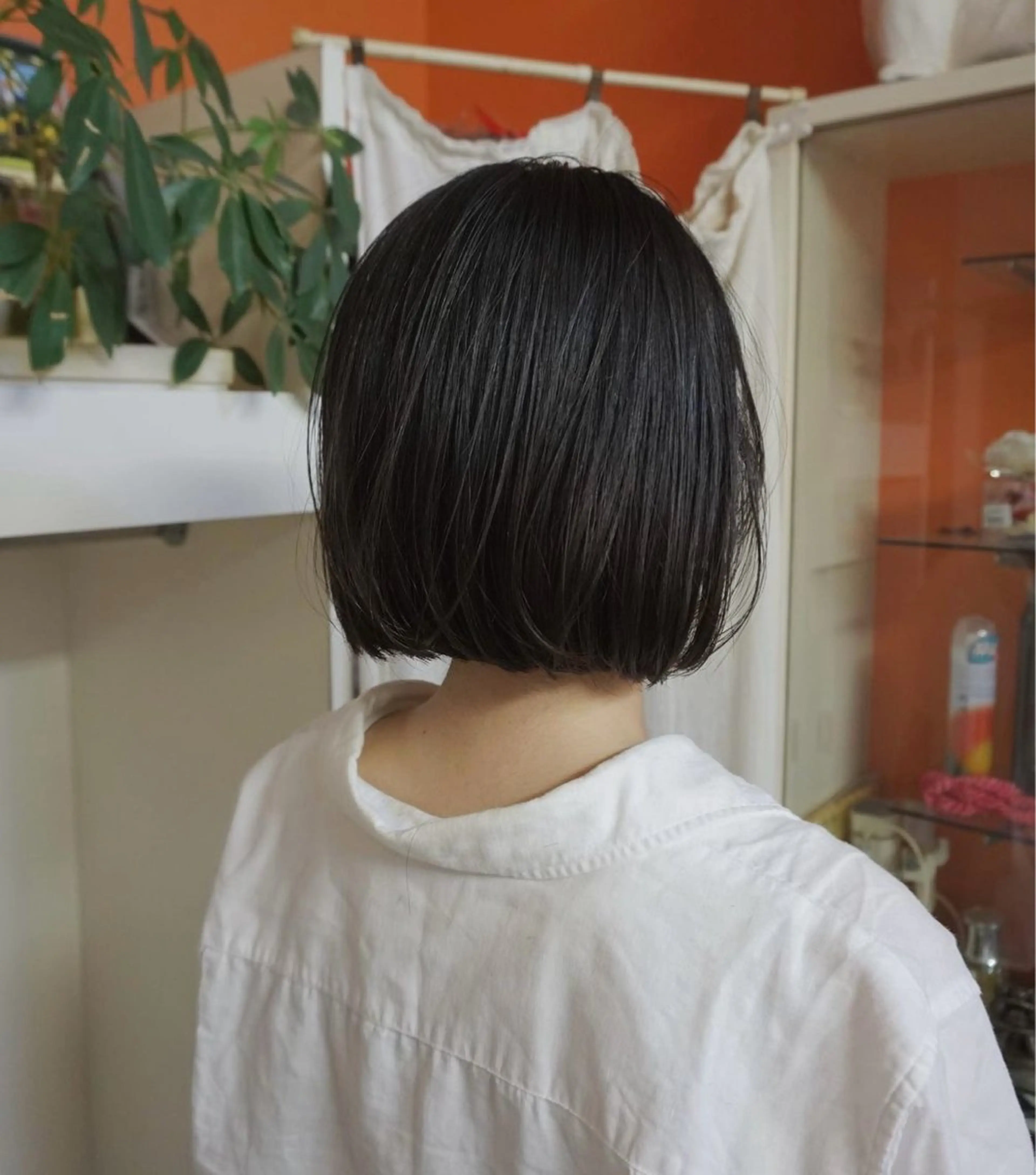 ミディアム ボブ 小林 かんなのヘアスタイル