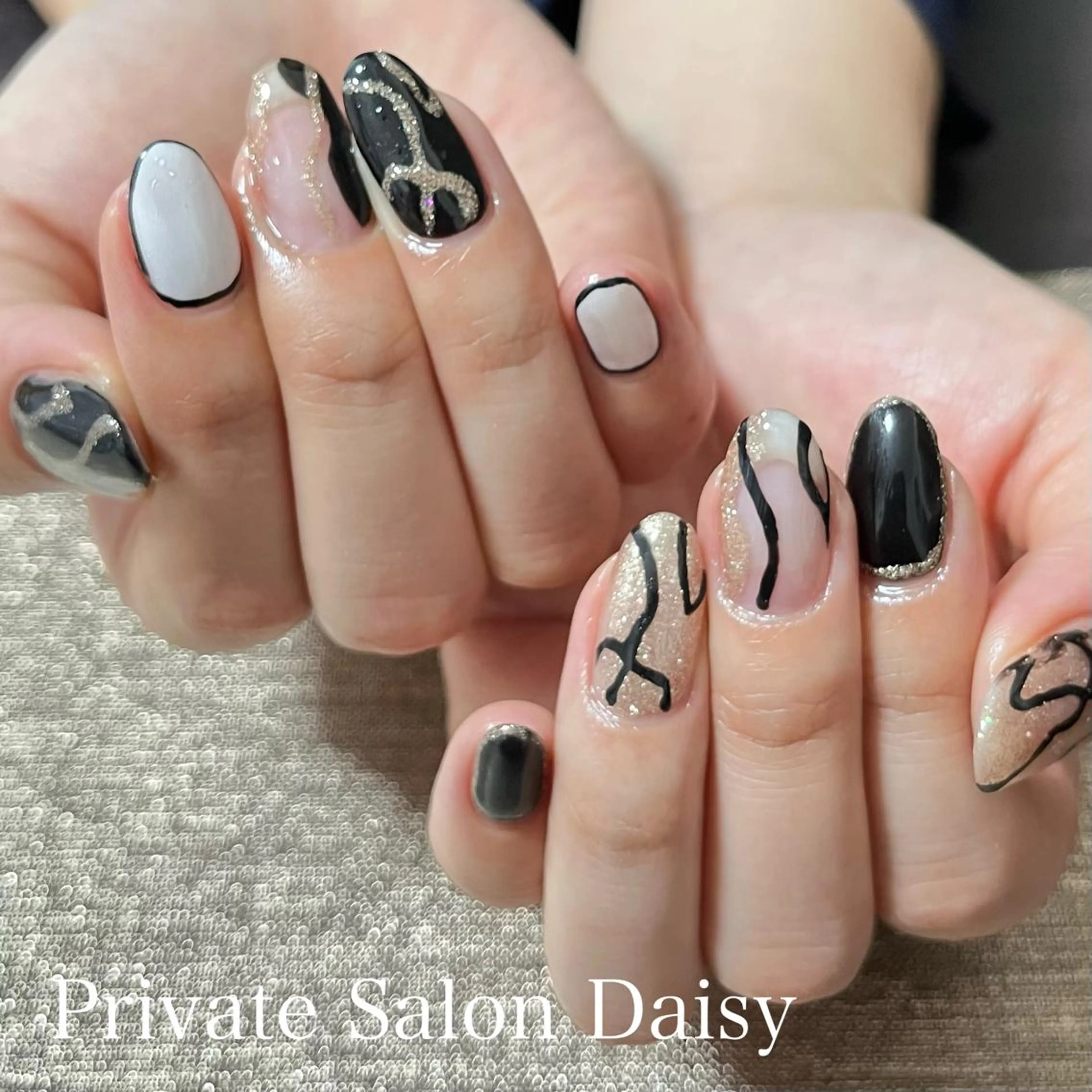 ネイル ハンドネイル プライベートサロン Daisyのネイルデザイン