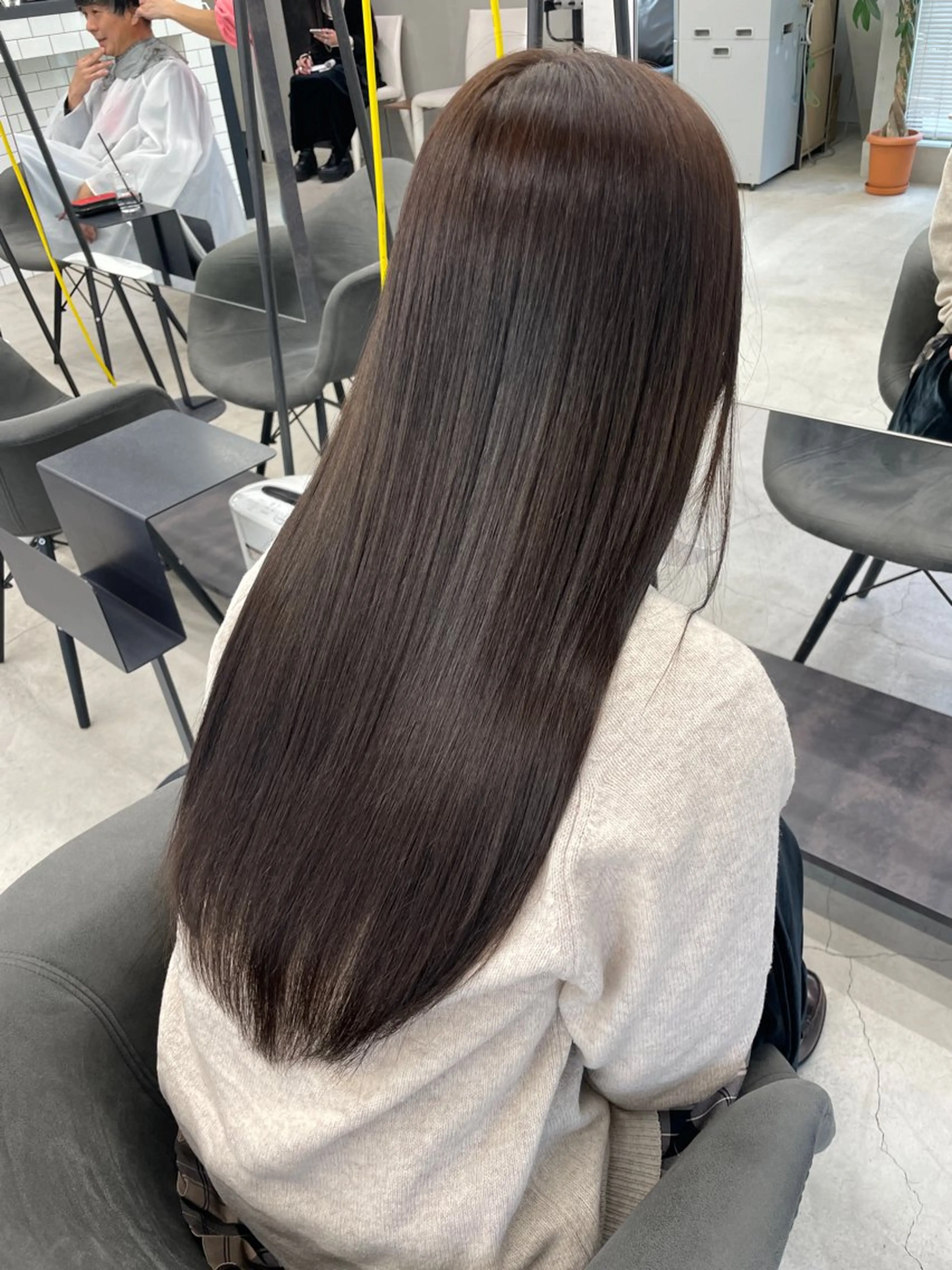 ロング 🤎髪質改善/カラー ｜鮫島芽依🤎のヘアスタイル