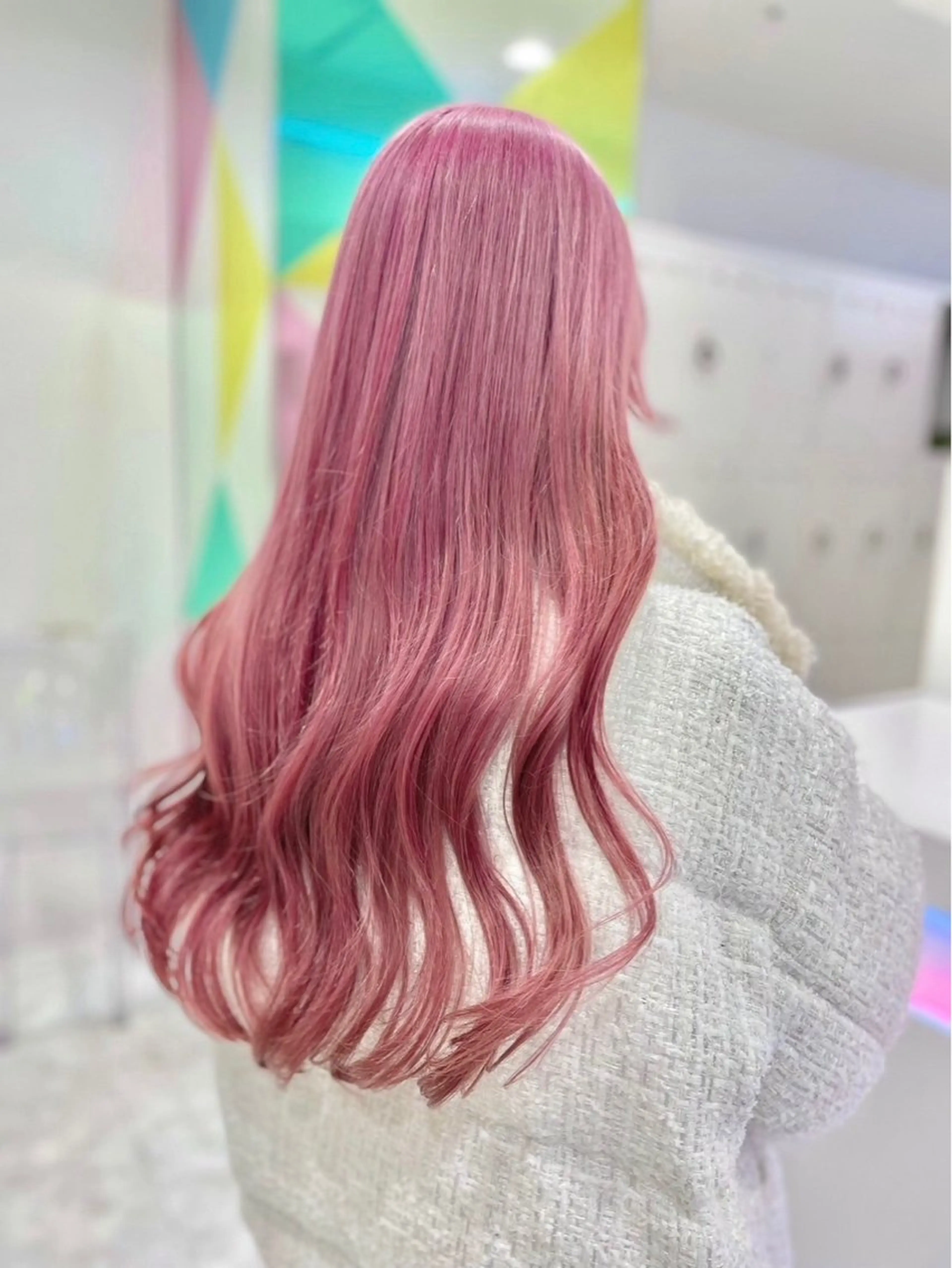 カラー ヘアカラー トリートメント akari🎀🤍 ガーリーstyleのヘアスタイル