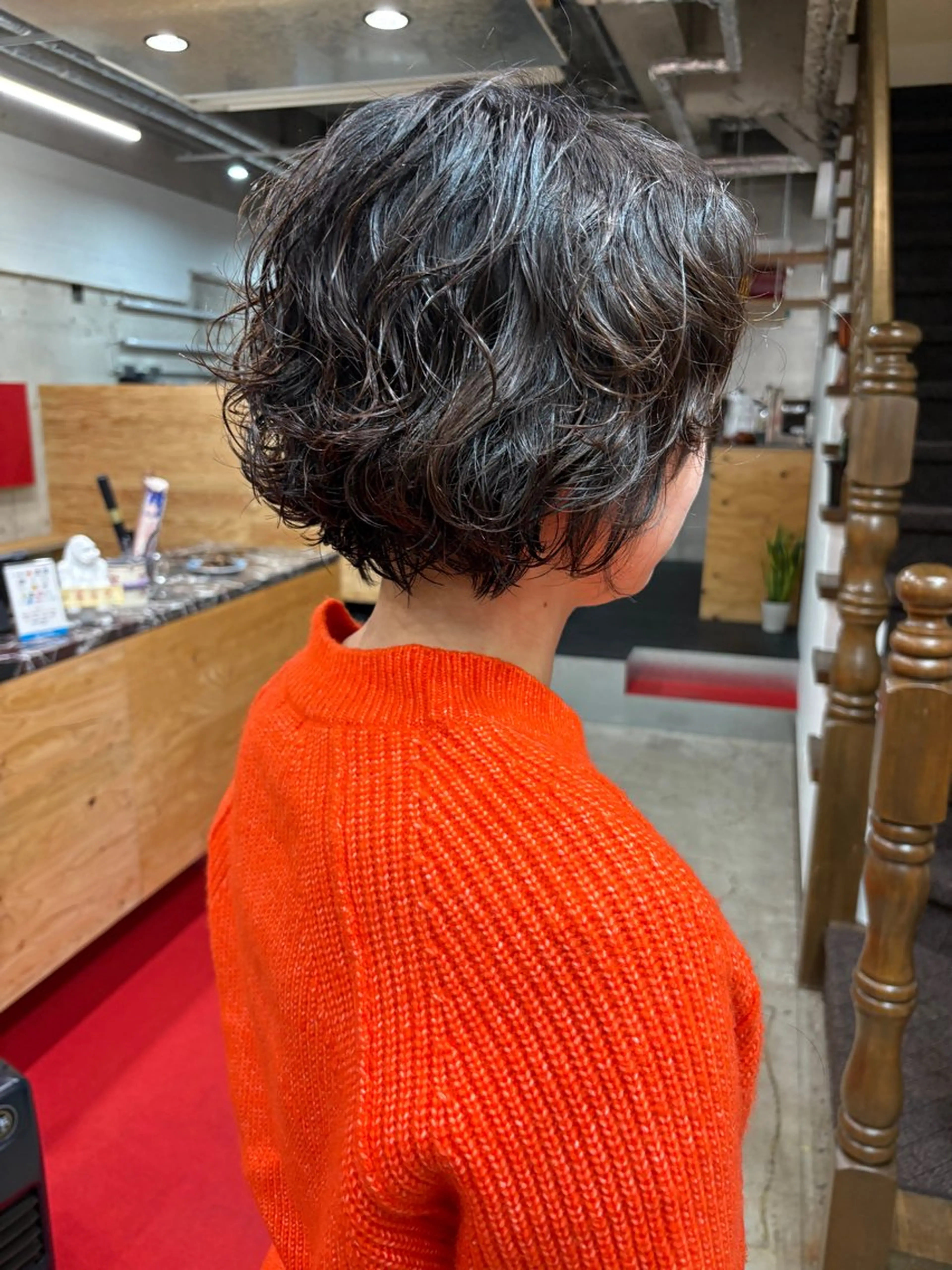 カット+パーマの写真