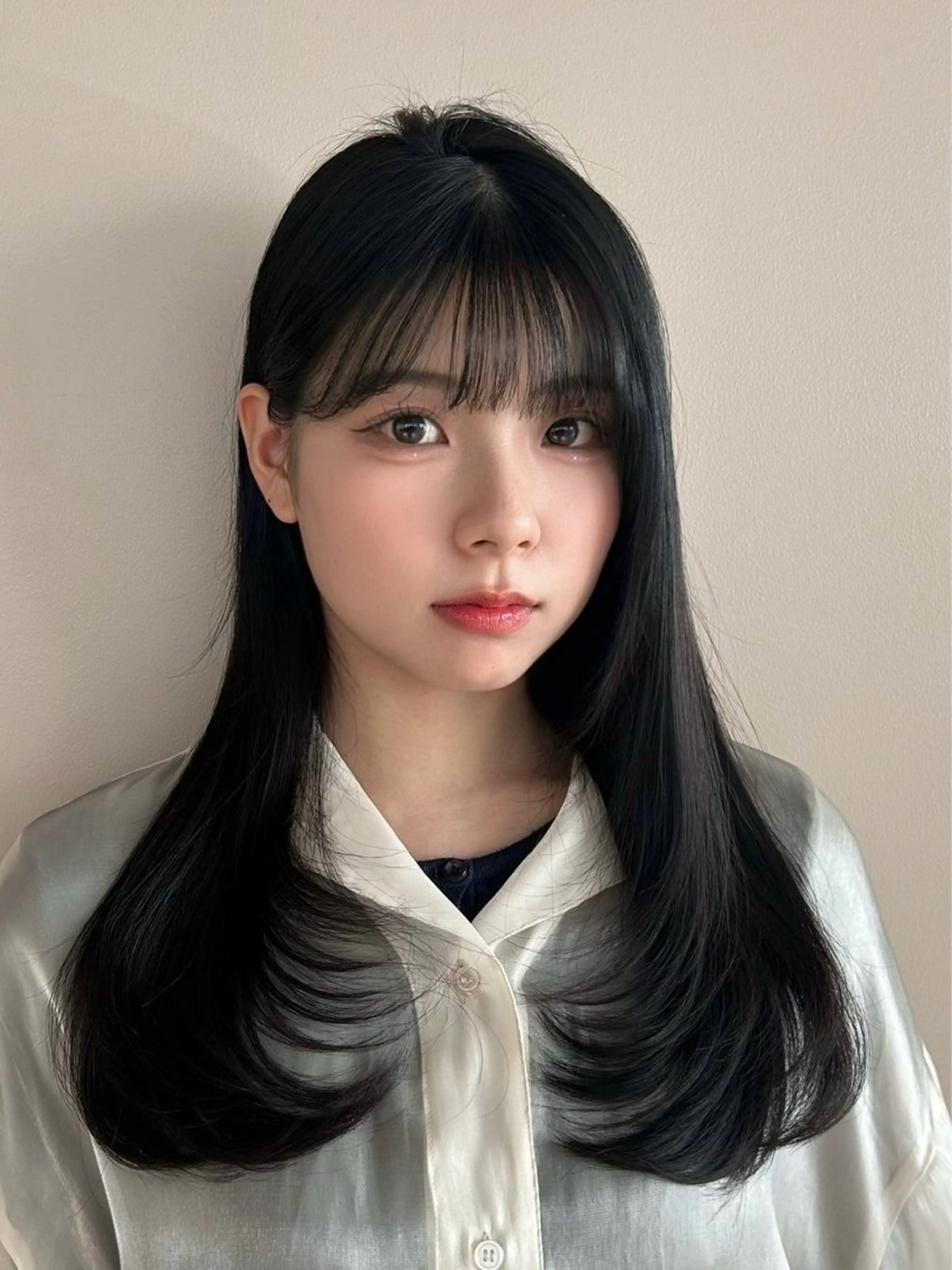 セミロング カラー レイヤーカット カット ヘアカラー トリートメント 髙木美緒🌿 レイヤー/アレンジのヘアスタイル