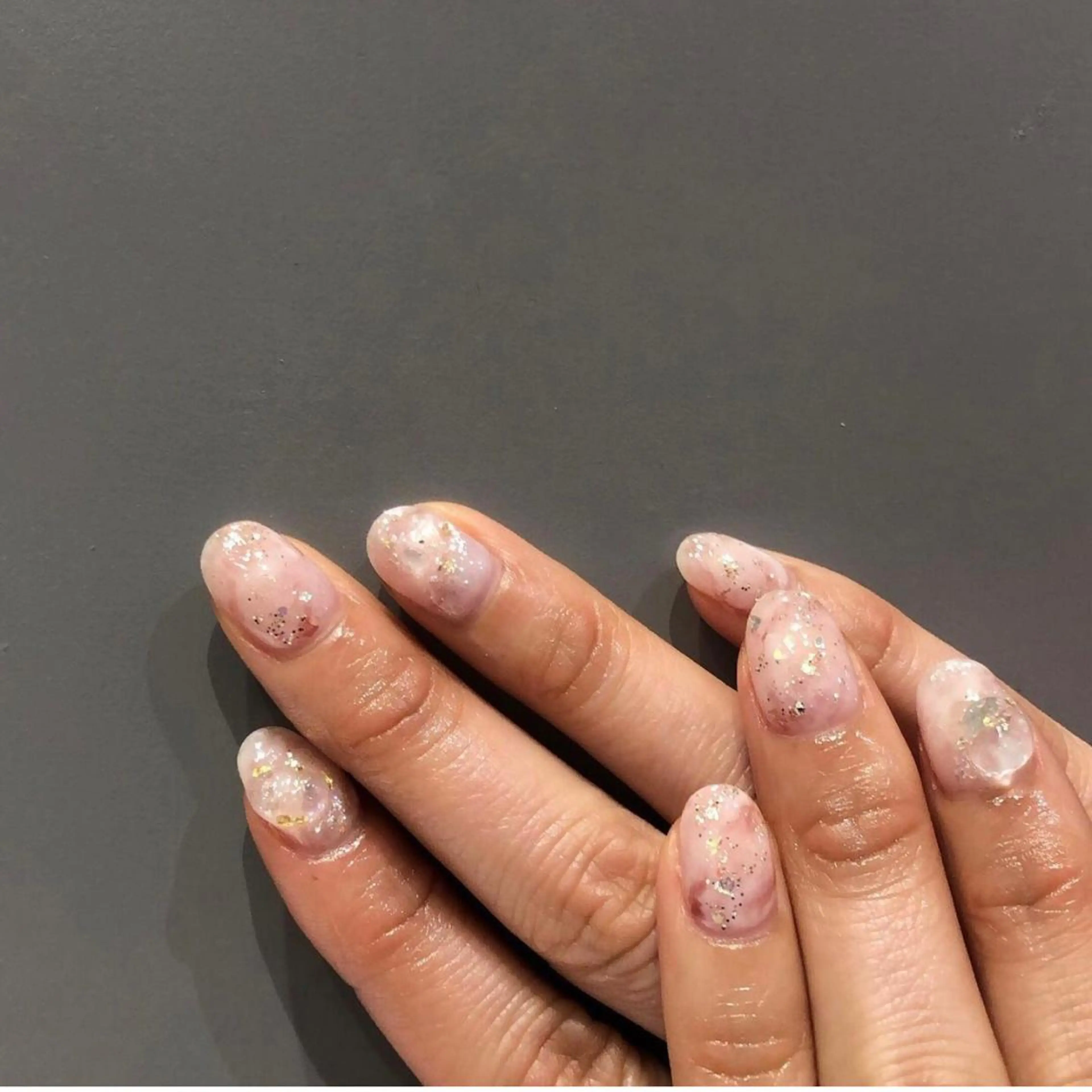 ネイル ニュアンスネイル ハンドネイル フットネイル ハンドケア Miyagi Asamiのネイルデザイン