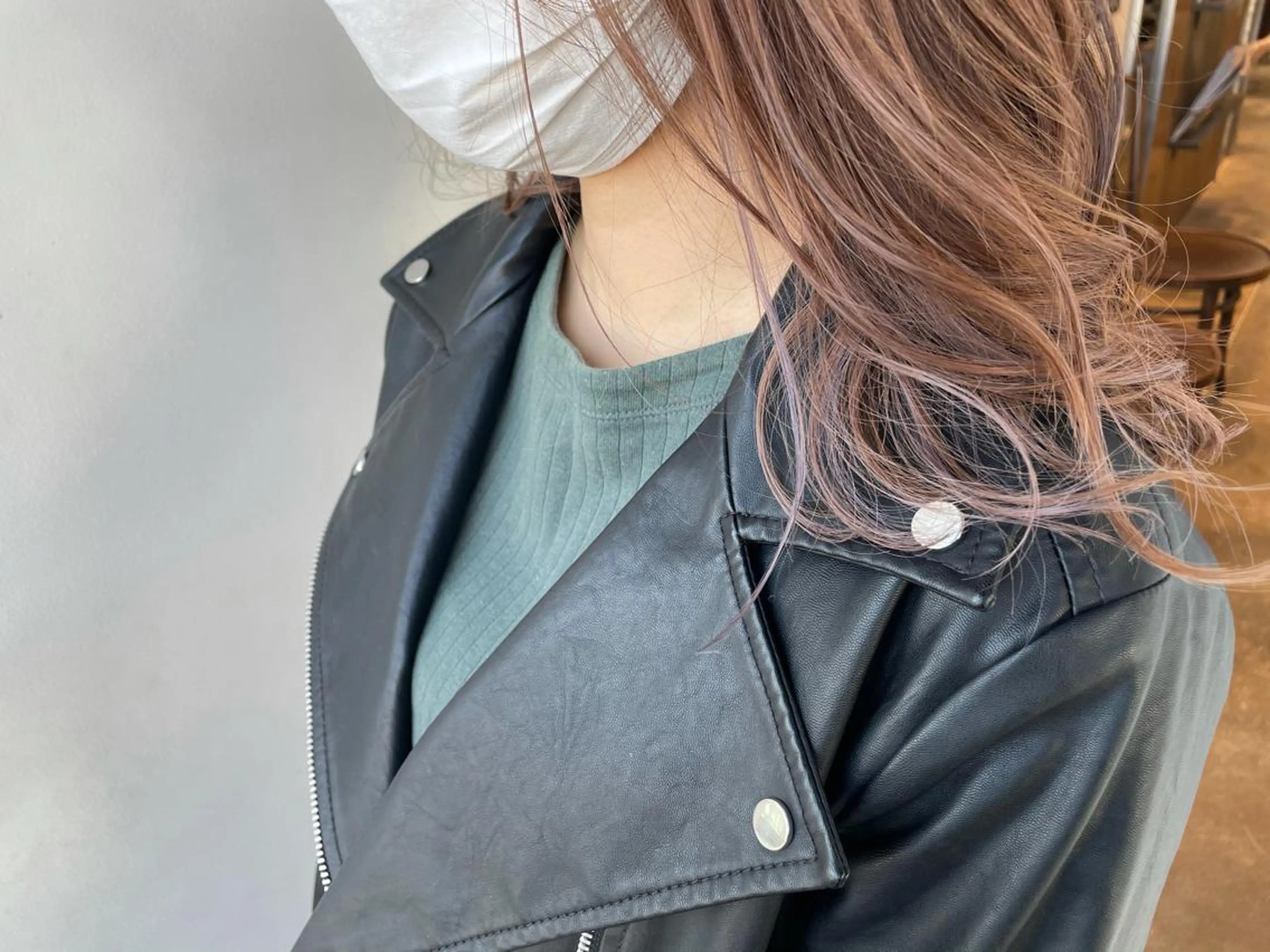 ミディアム カラー ハイライトカラー ハイライト 【KAKONN】 yumikaのヘアスタイル