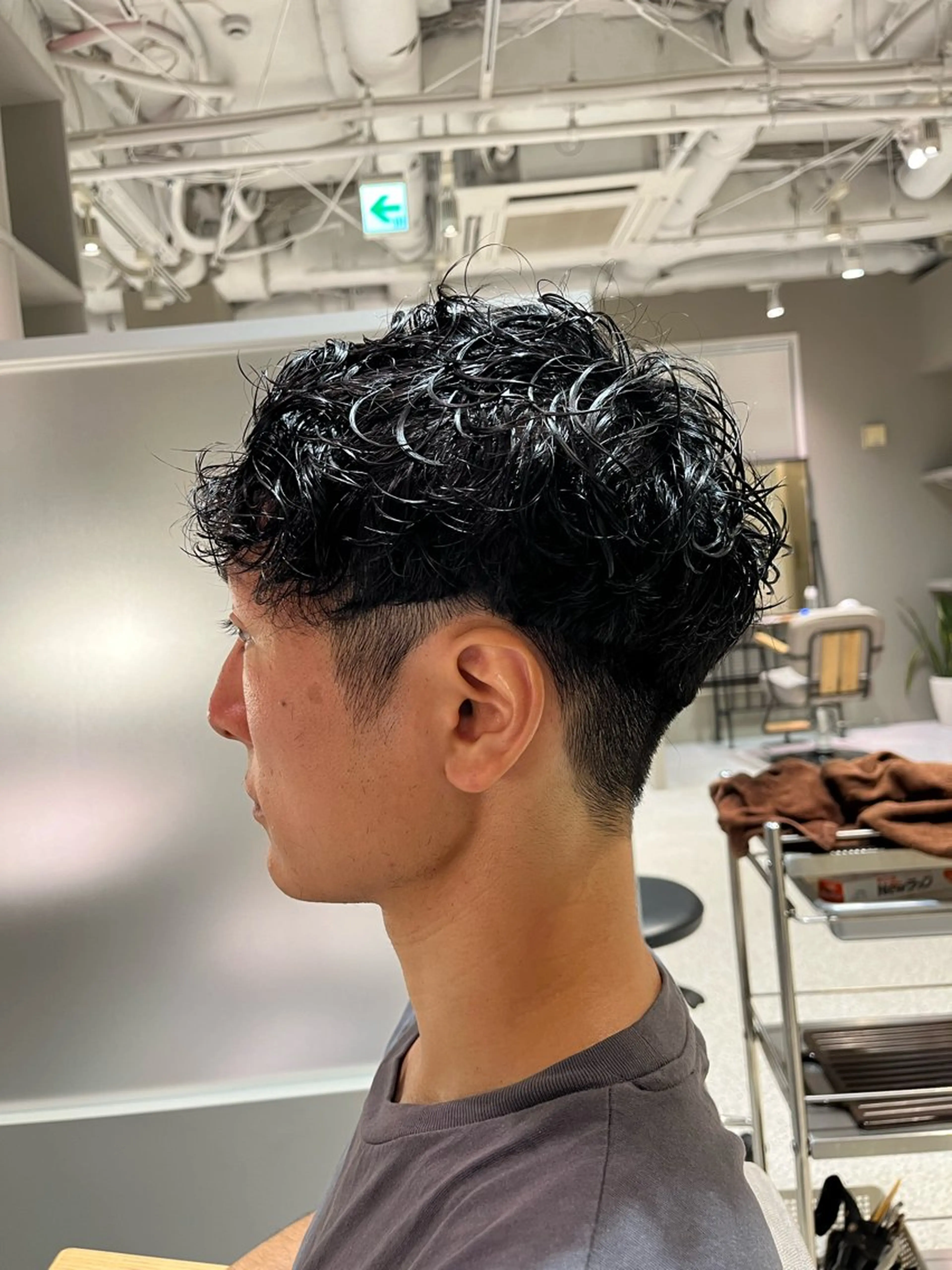 パーマ メンズ shoji༄ mikuのヘアスタイル