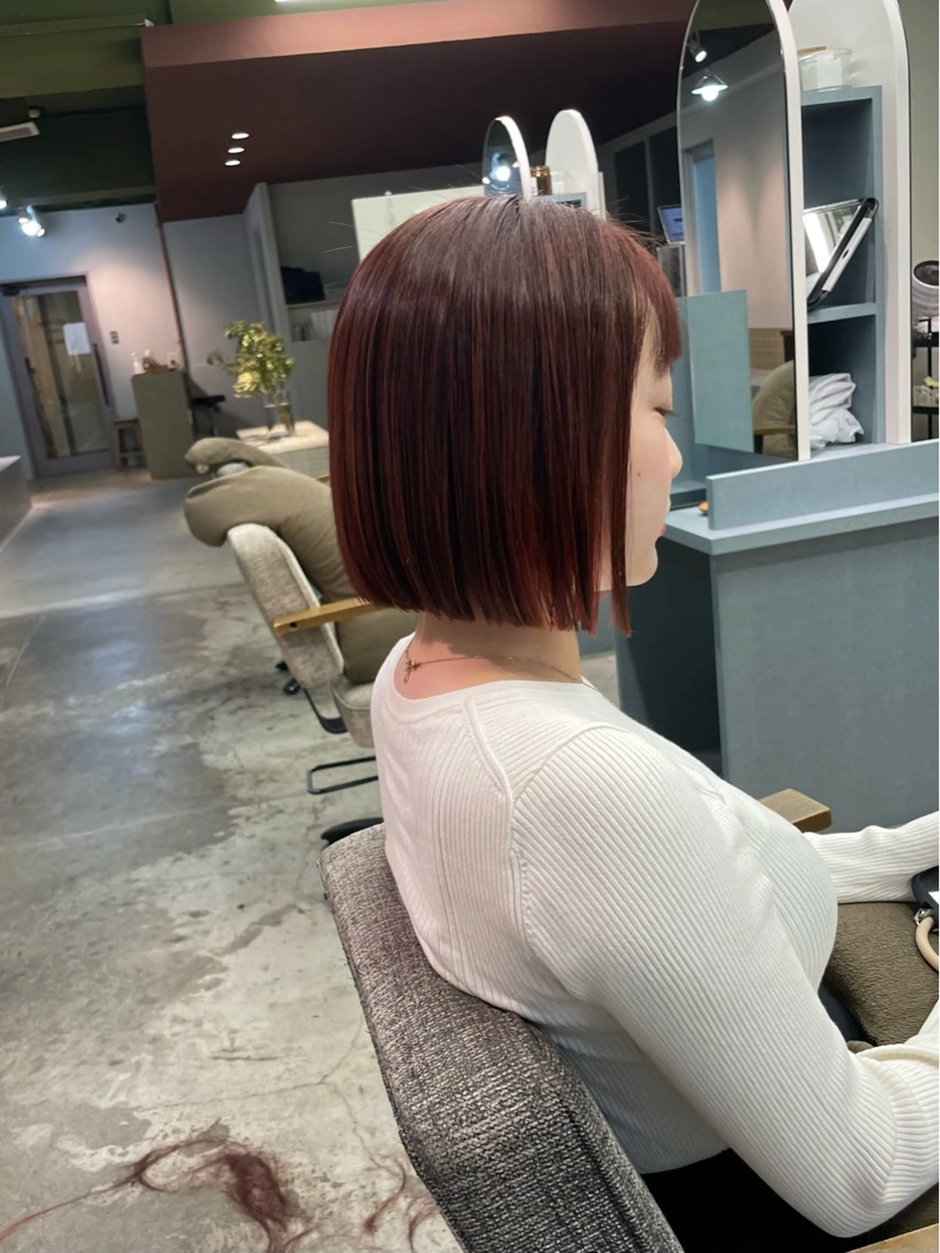 ショート ボブ 末永 晃久のヘアスタイル