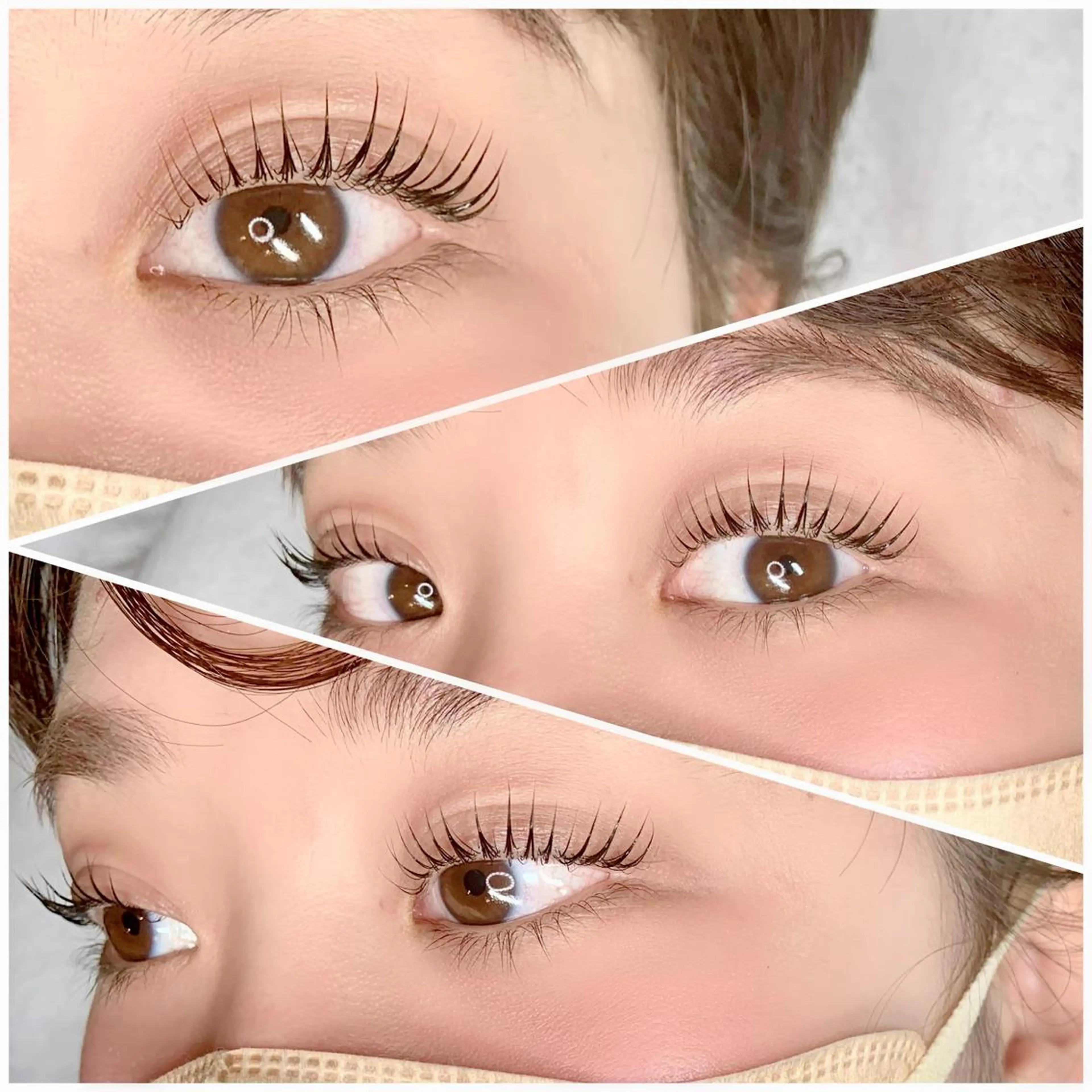 マツエク・マツパ パリジェンヌラッシュリフト Ange所属・Ange 𓍯 amiのマツエク・マツパデザイン