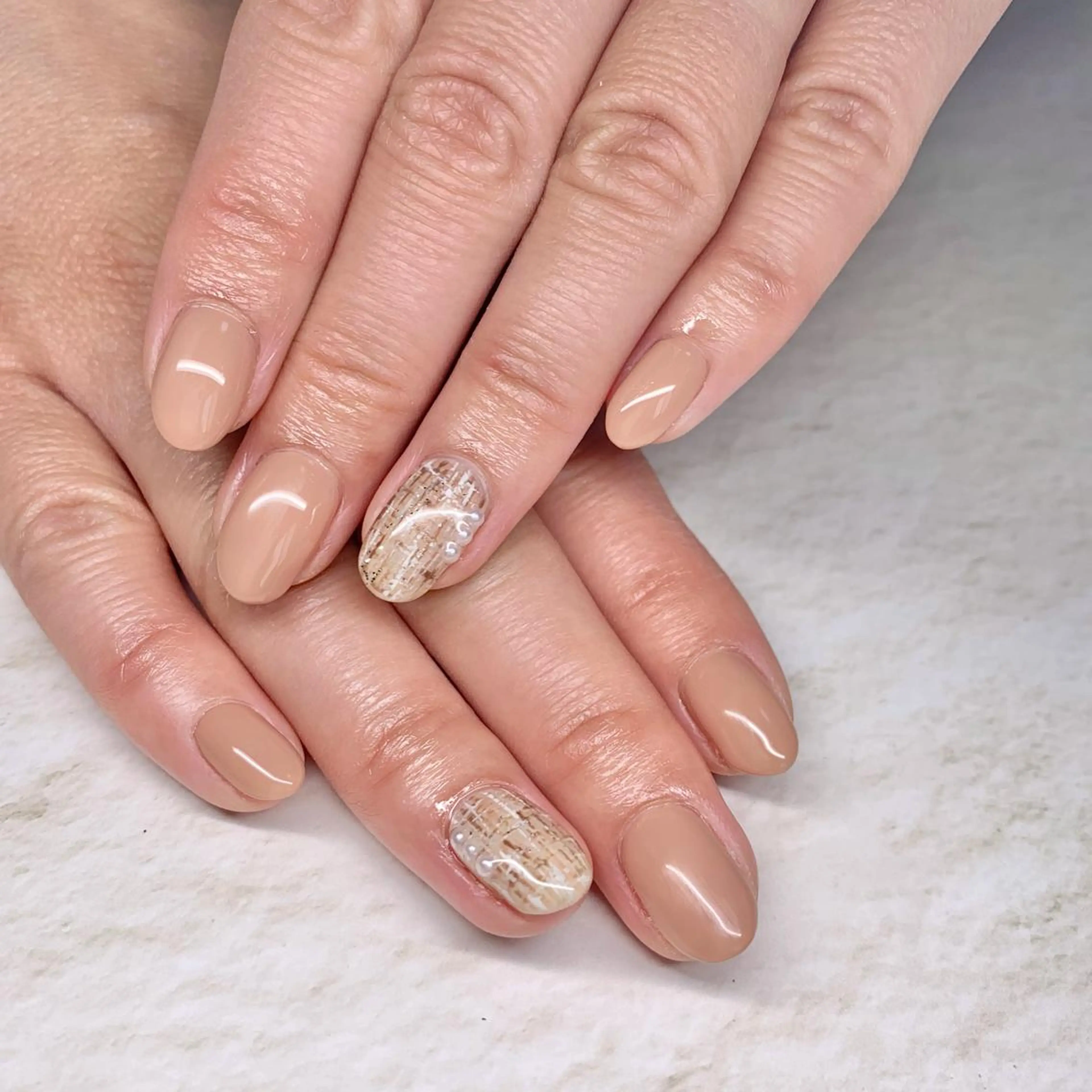 ネイル 近鉄奈良 カラー　うのさくらのヘアスタイル