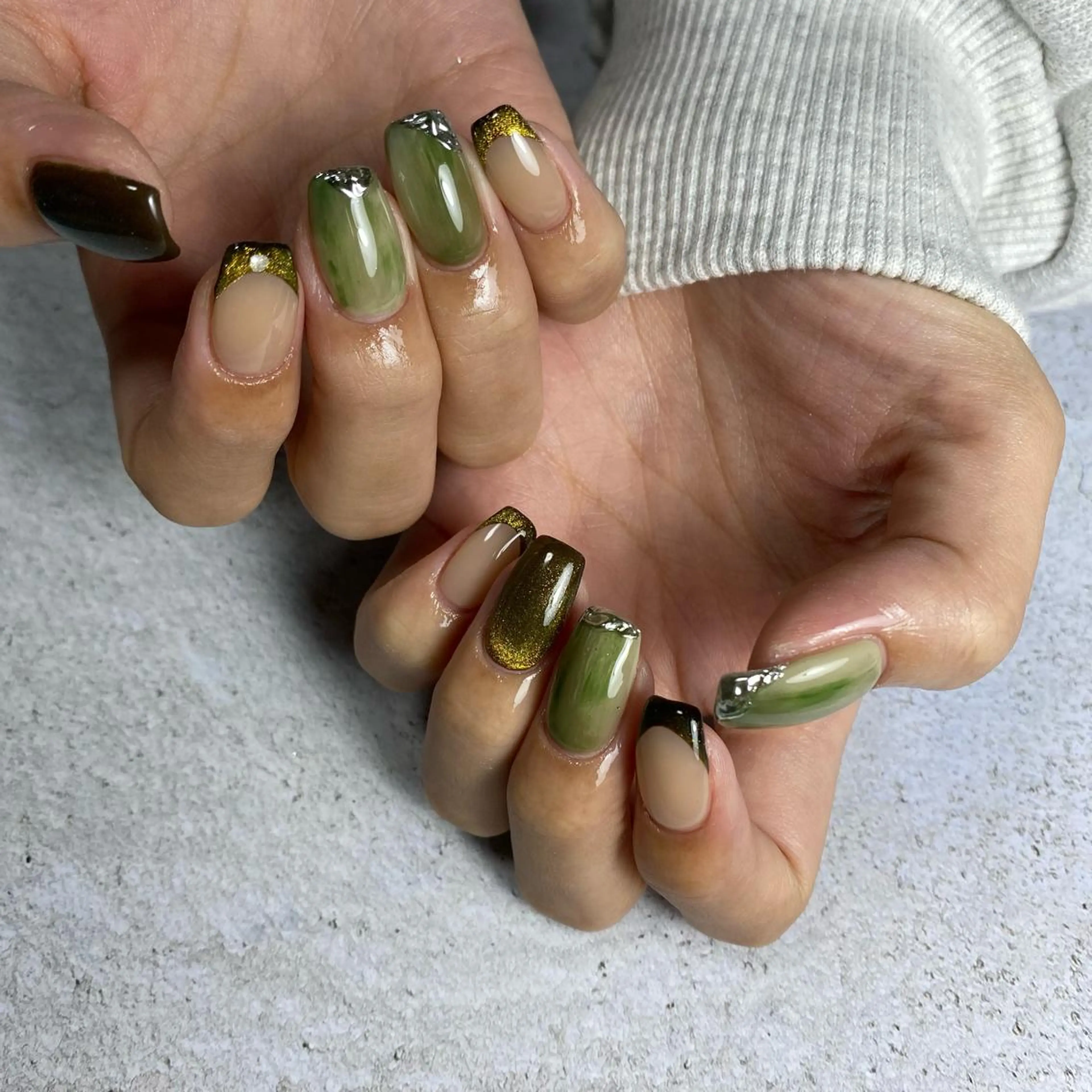 ネイル ハンドネイル Re:Smil所属・☺︎ NOZOMI☺︎のネイルデザイン