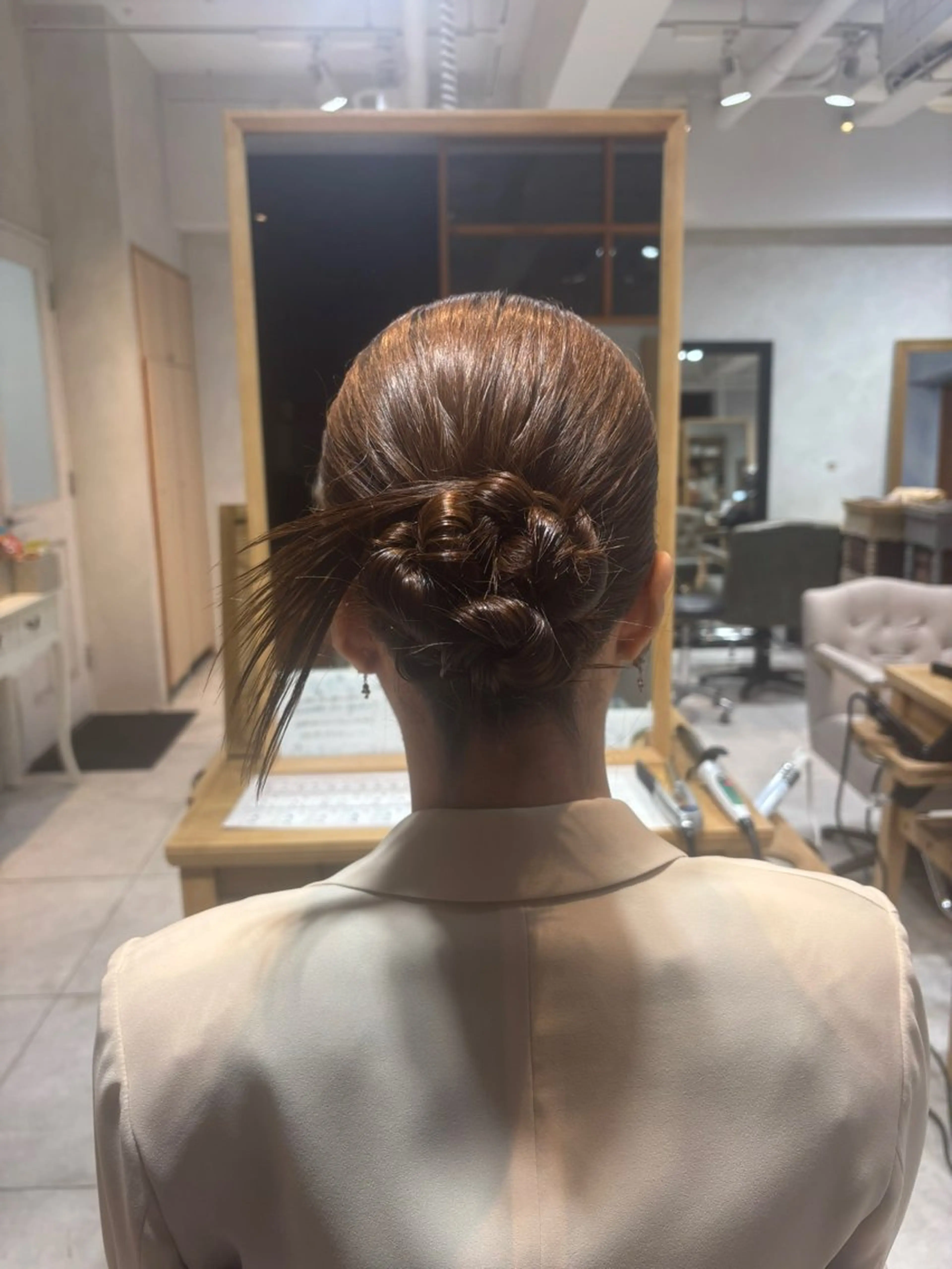 セミロング ヘアセット 酒井 彩希のヘアスタイル