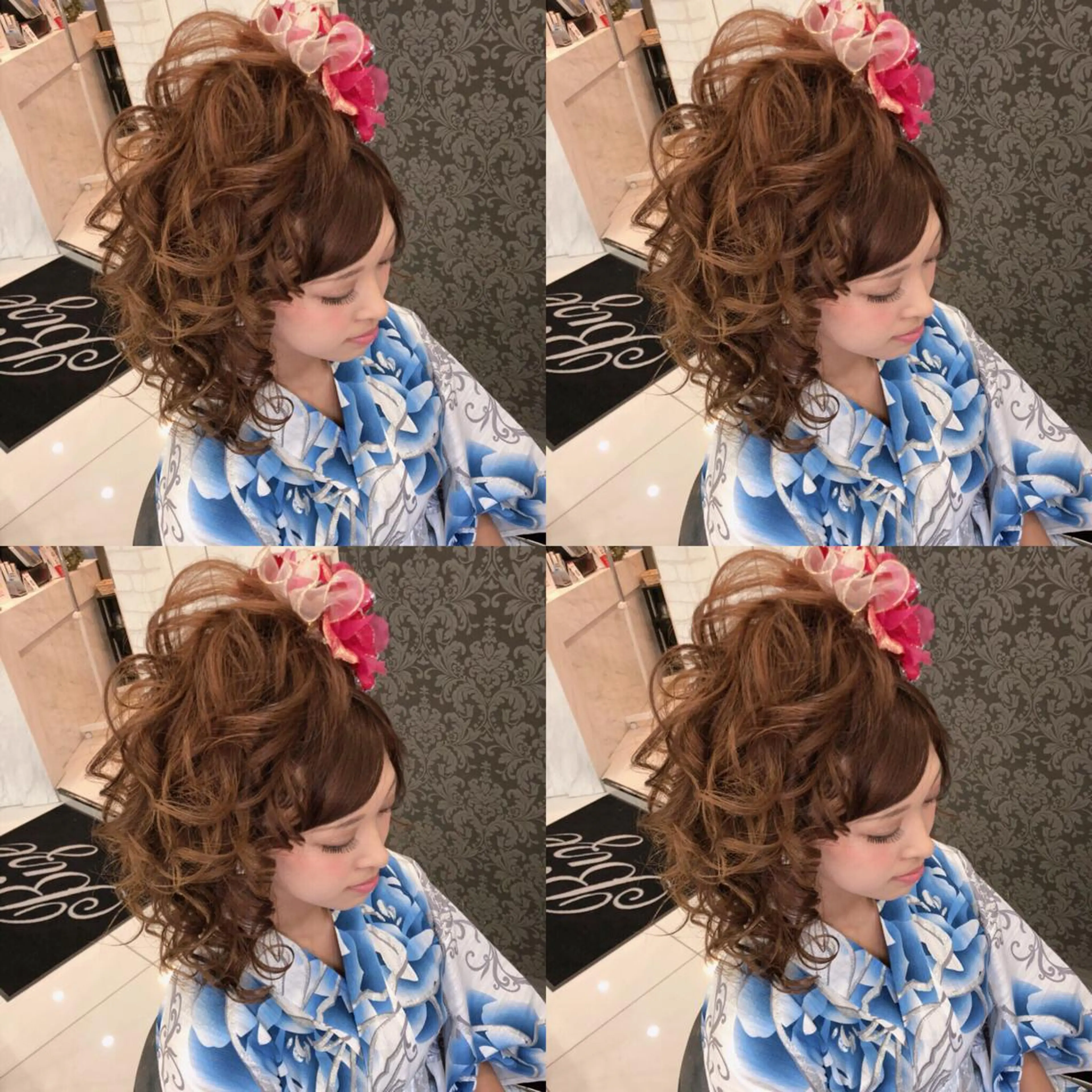 ロング ヘアアレンジ ヘアセット 🌷MAYU 🌷のヘアスタイル