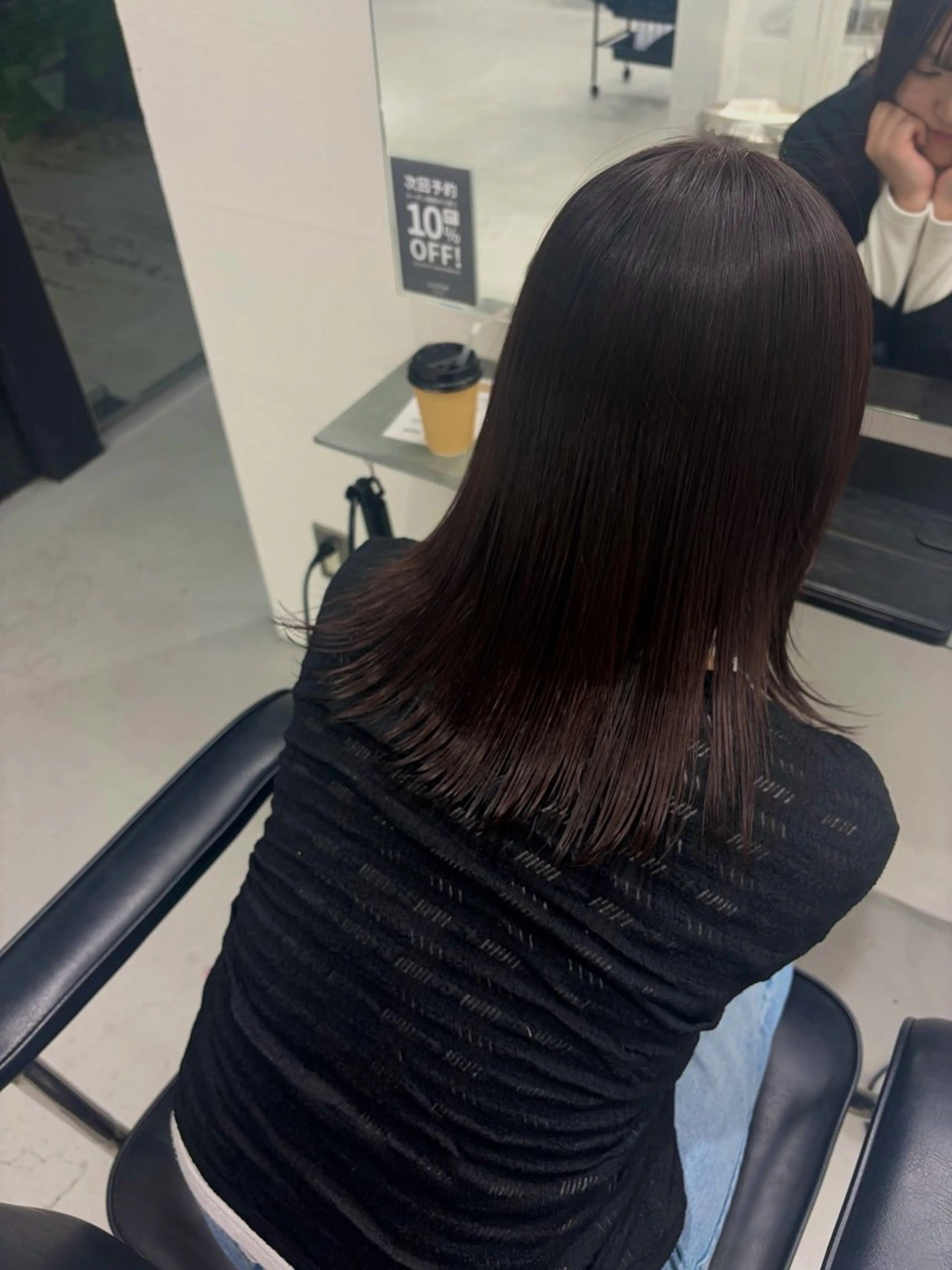 ミディアム カラーモデル募集中/ 新潟万代/ミユウ🩵のヘアスタイル