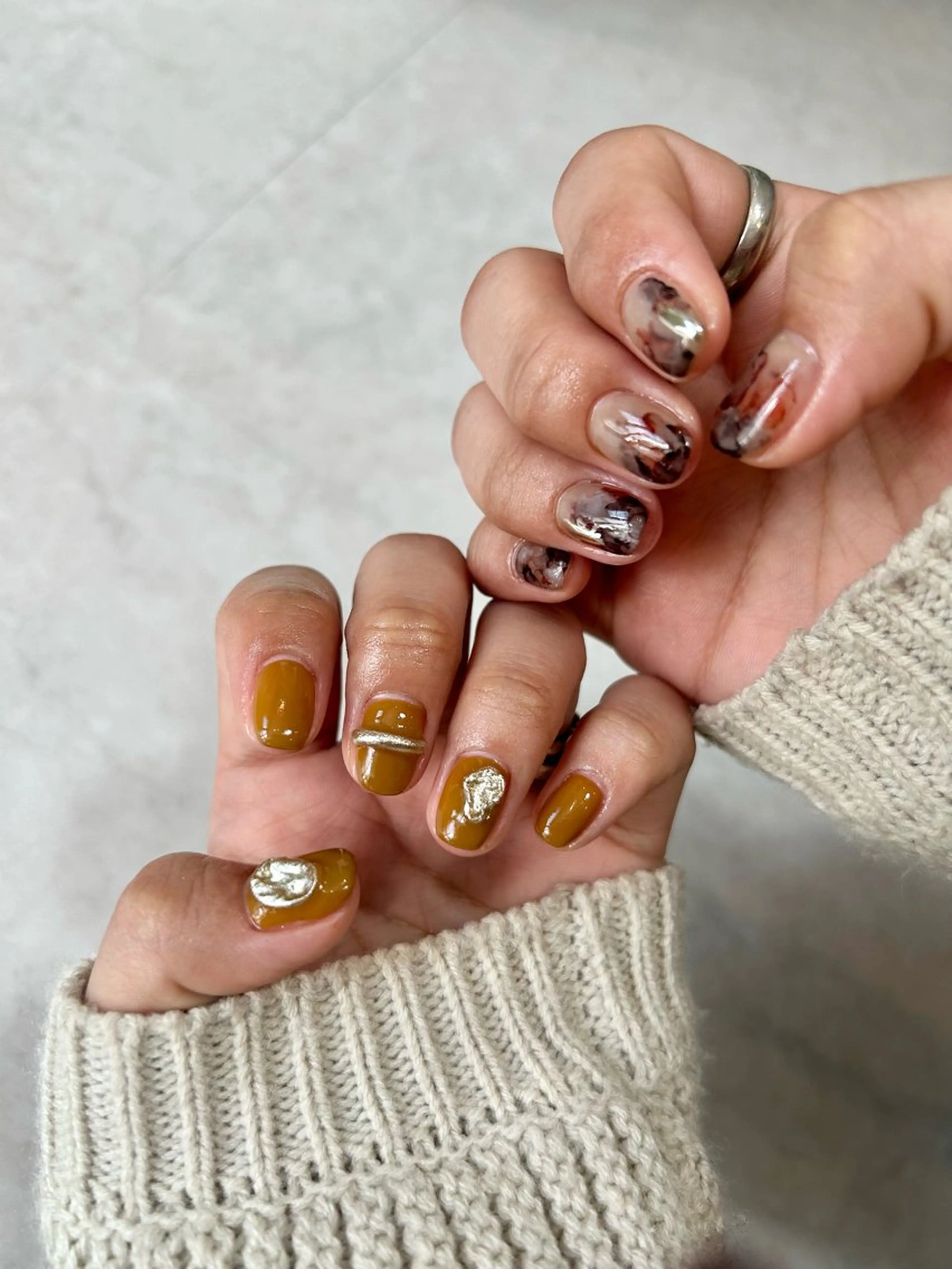 ネイル ハンドネイル フットネイル TESORO nailのネイルデザイン