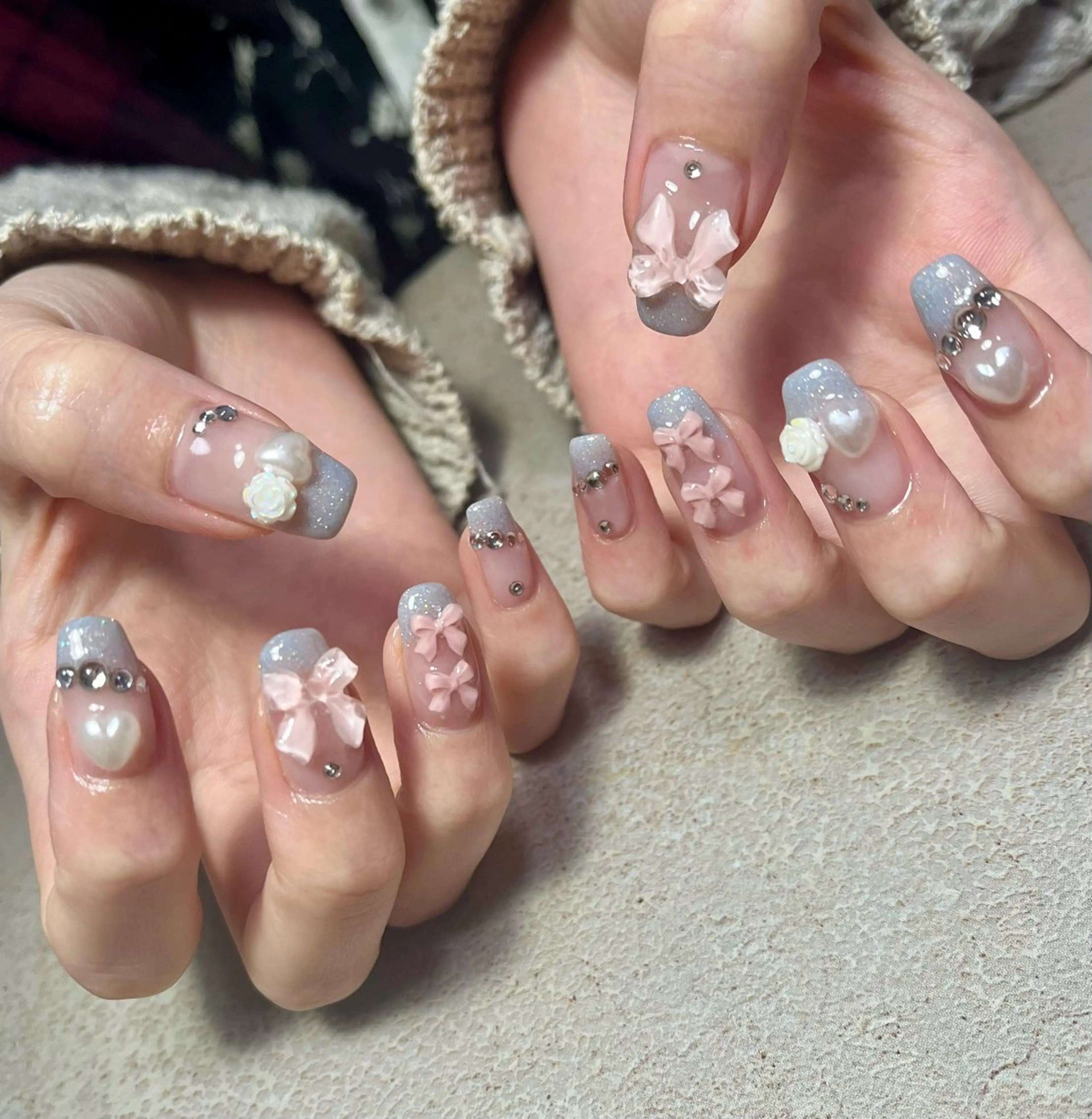 ネイル ハンドネイル goldgleams ちなのネイルデザイン