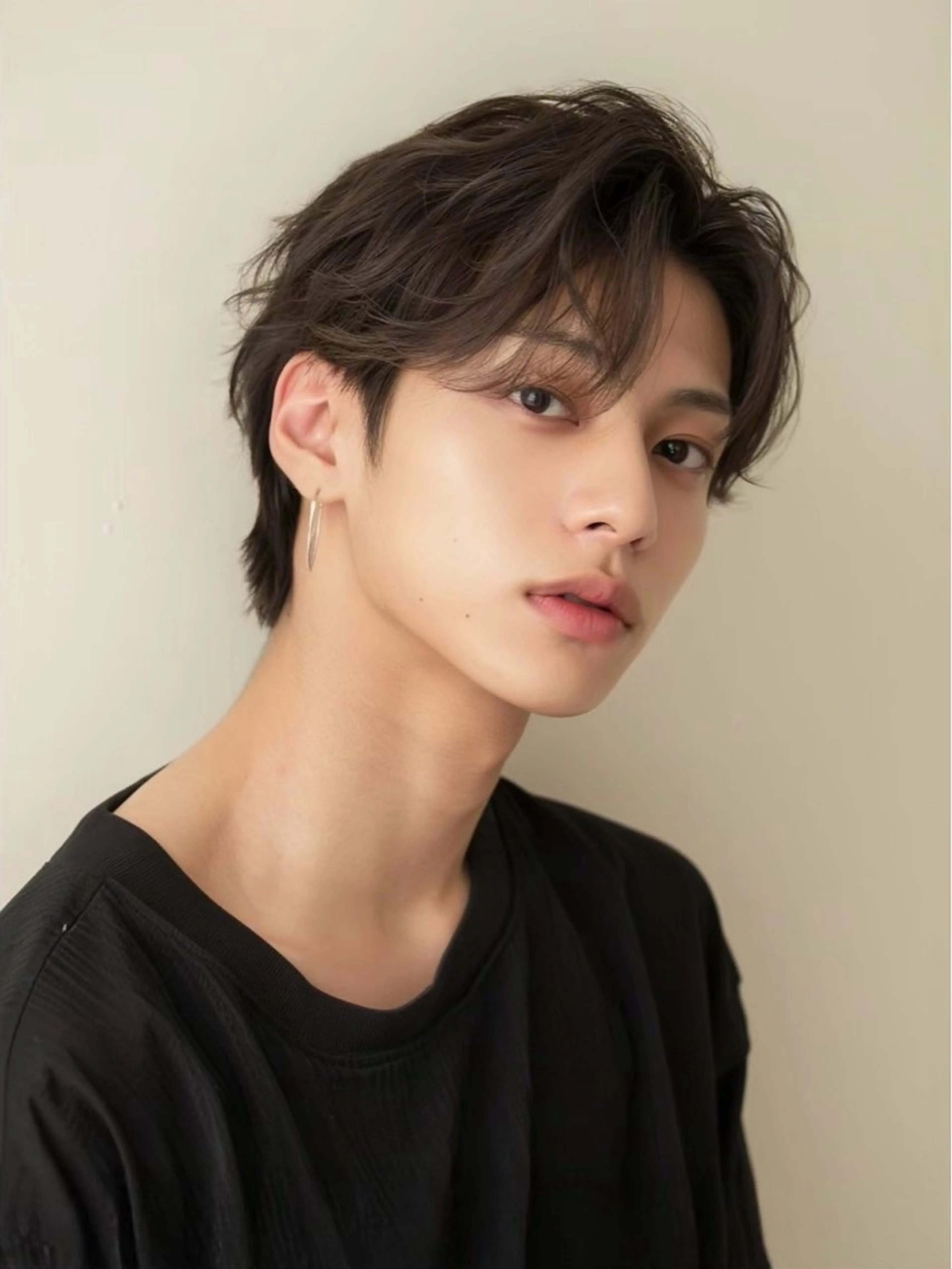 ⚡️新規様限定価格⚡️垢抜けメンズカット✂️#マッシュ#ウルフ#スパイキーショート#韓国#フェード#センターパートの写真