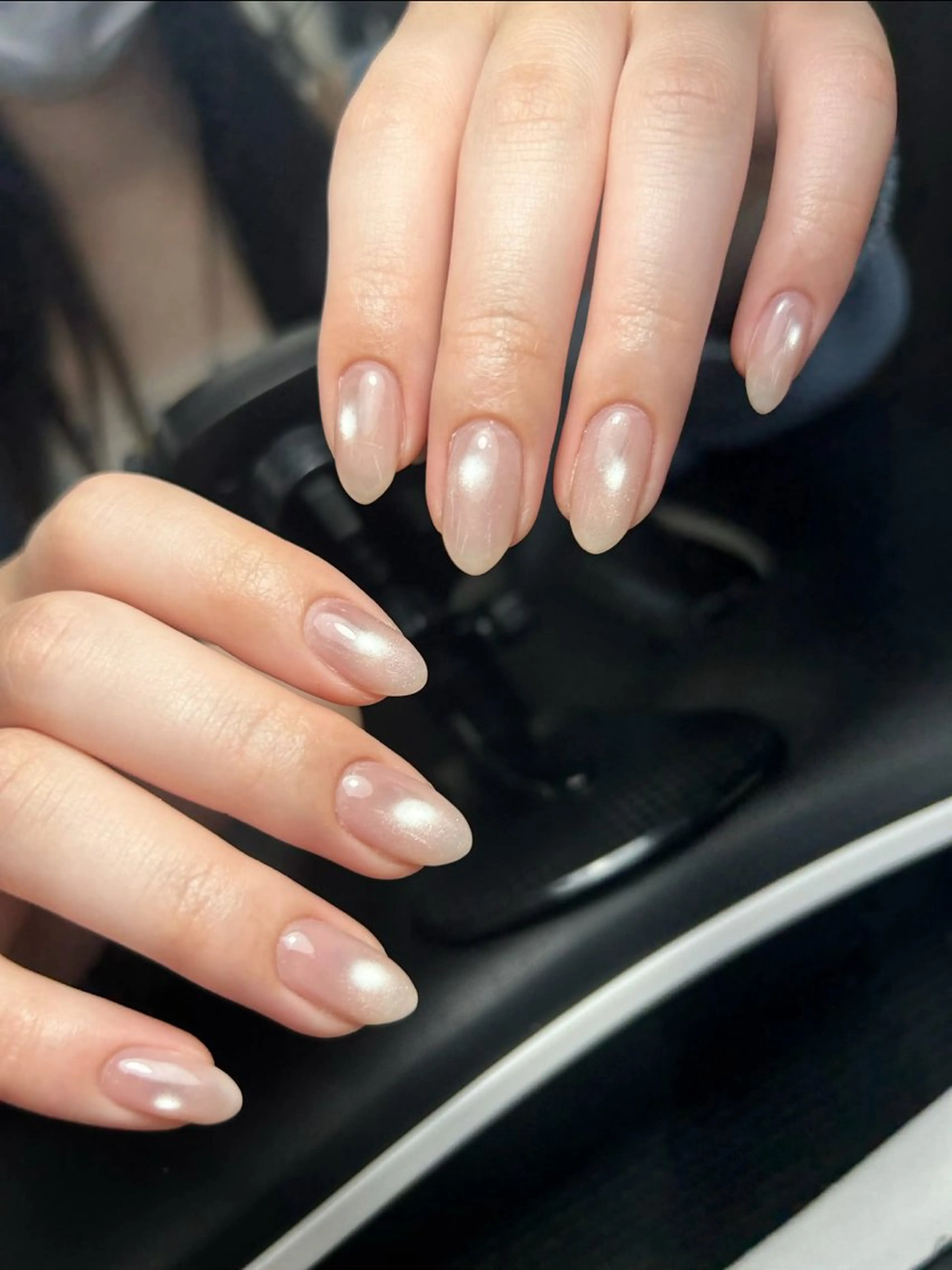 ネイル 韓国ネイル 持ち込み ニュアンスネイル ネイルチップ ハンドネイル Tini ANA.CHUOのネイルデザイン