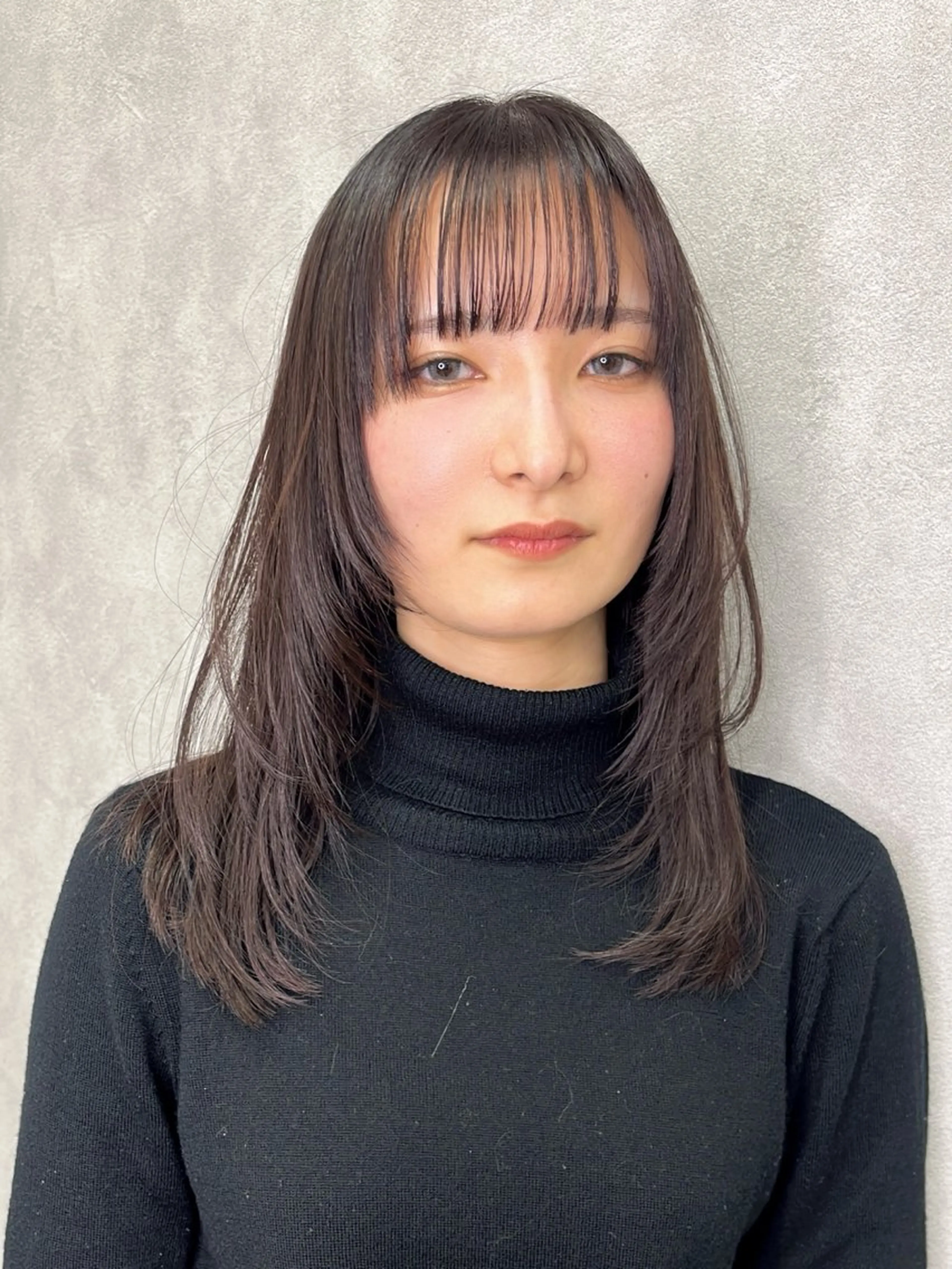 セミロング レイヤーカット Dico💫 こーうんのヘアスタイル