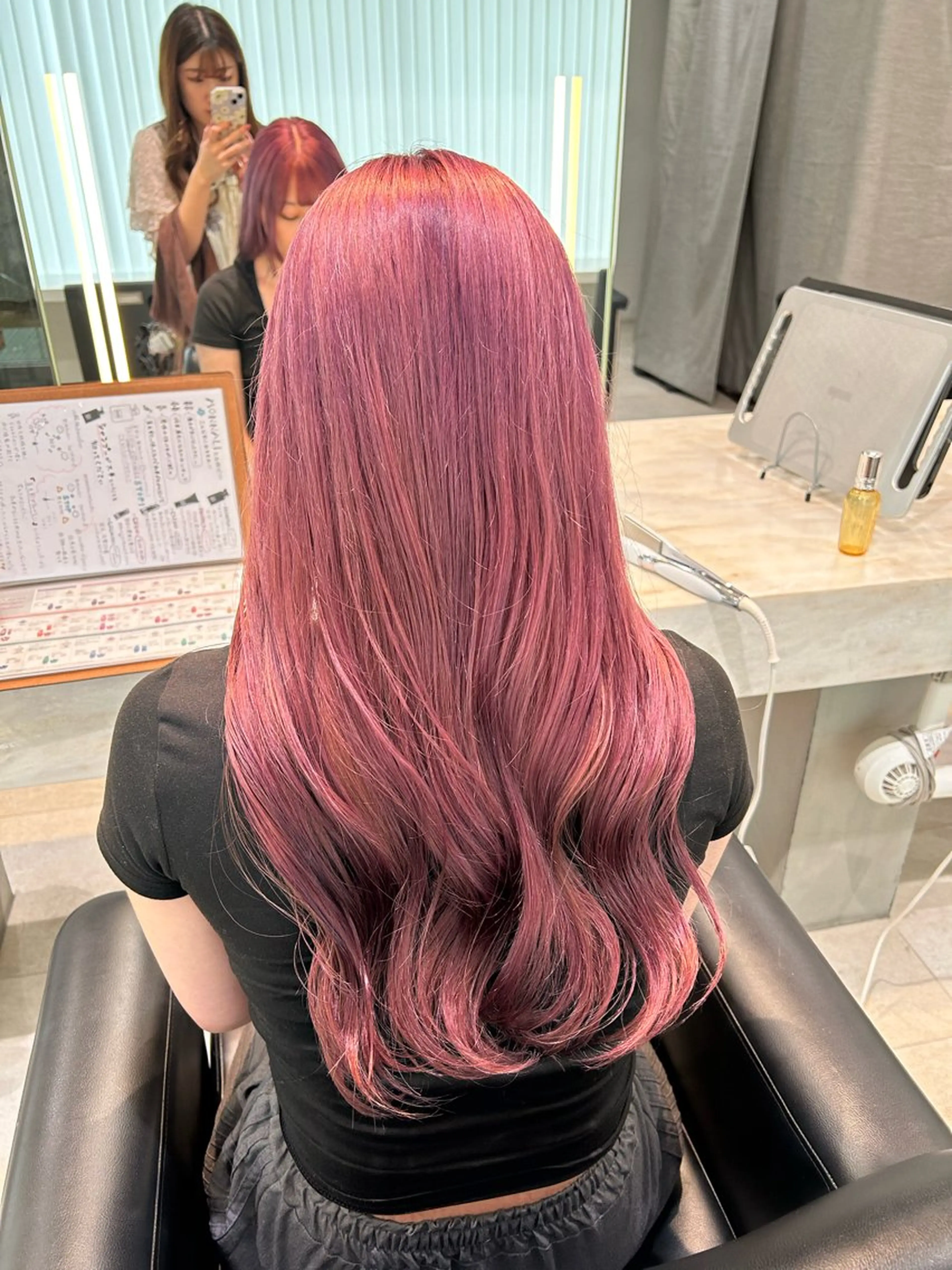 ロング カラー ピンクカラー 艶カラー🌸アレンジ 🌹Sally🕊️のその他イメージ