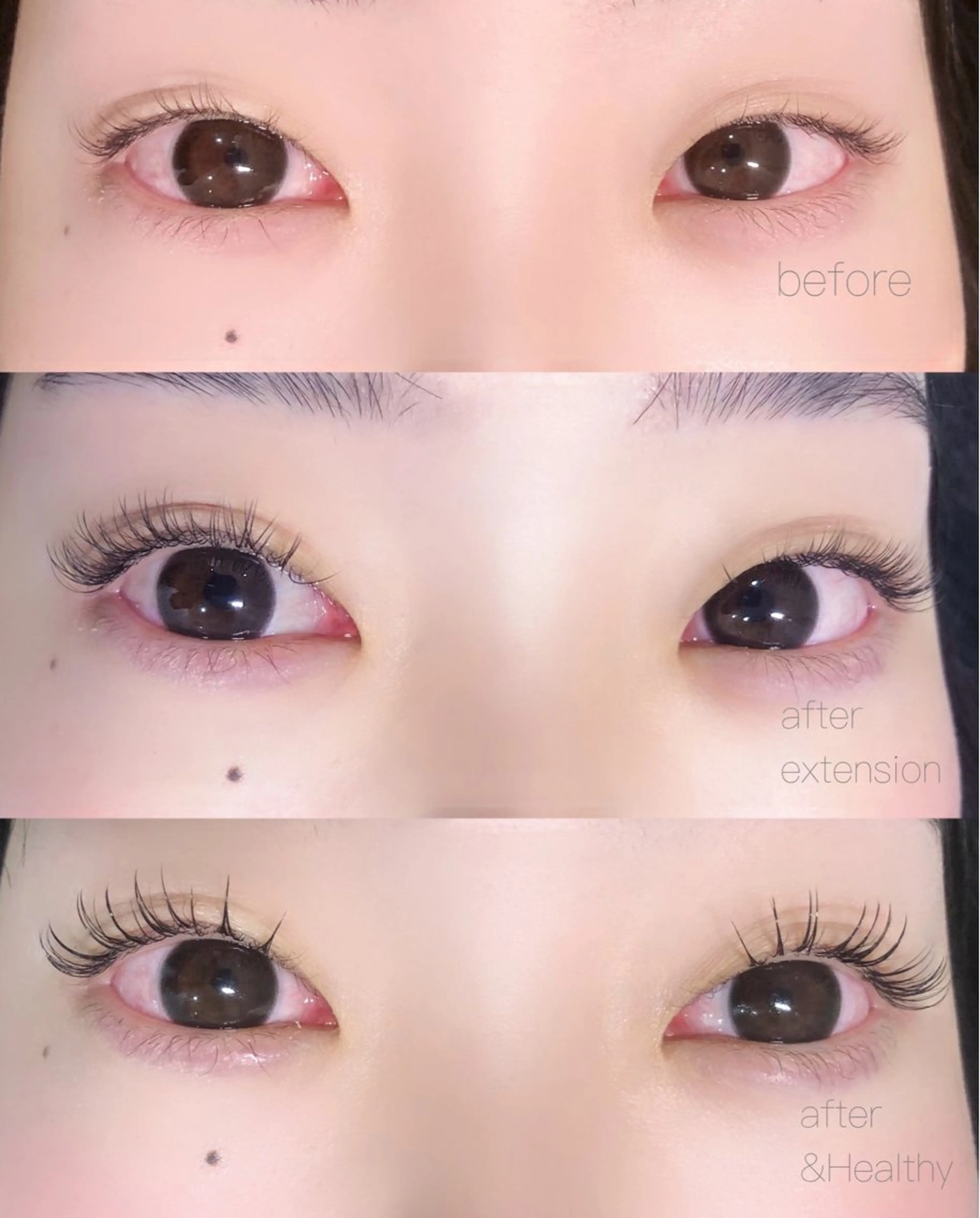 マツエク・マツパ Luna belle まつ毛と眉毛の専門店のマツエク・マツパデザイン