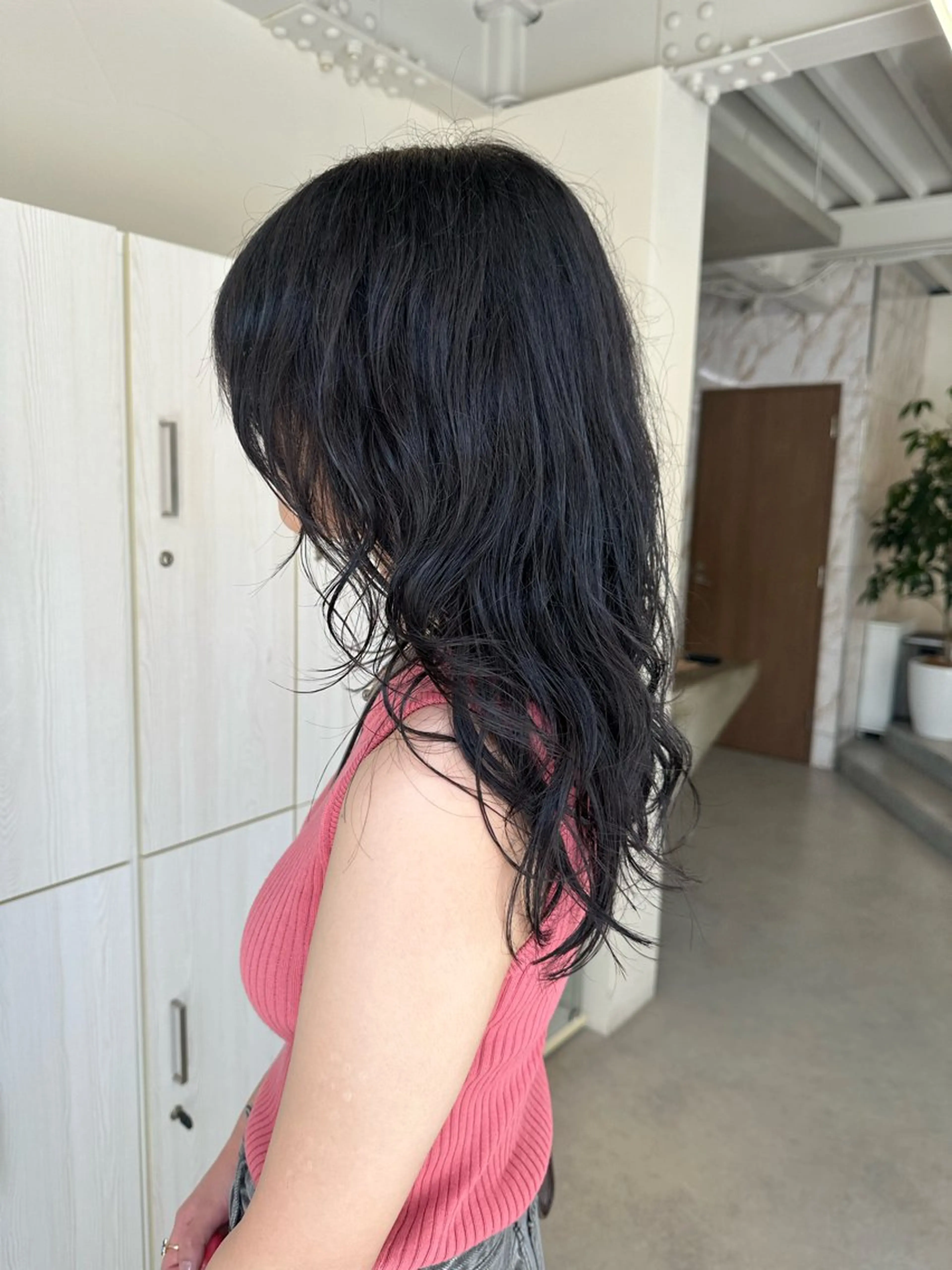 ロング パーマ カット パーマ トリートメント ハイトーン×似合わせ 🌱中川慎之介のヘアスタイル