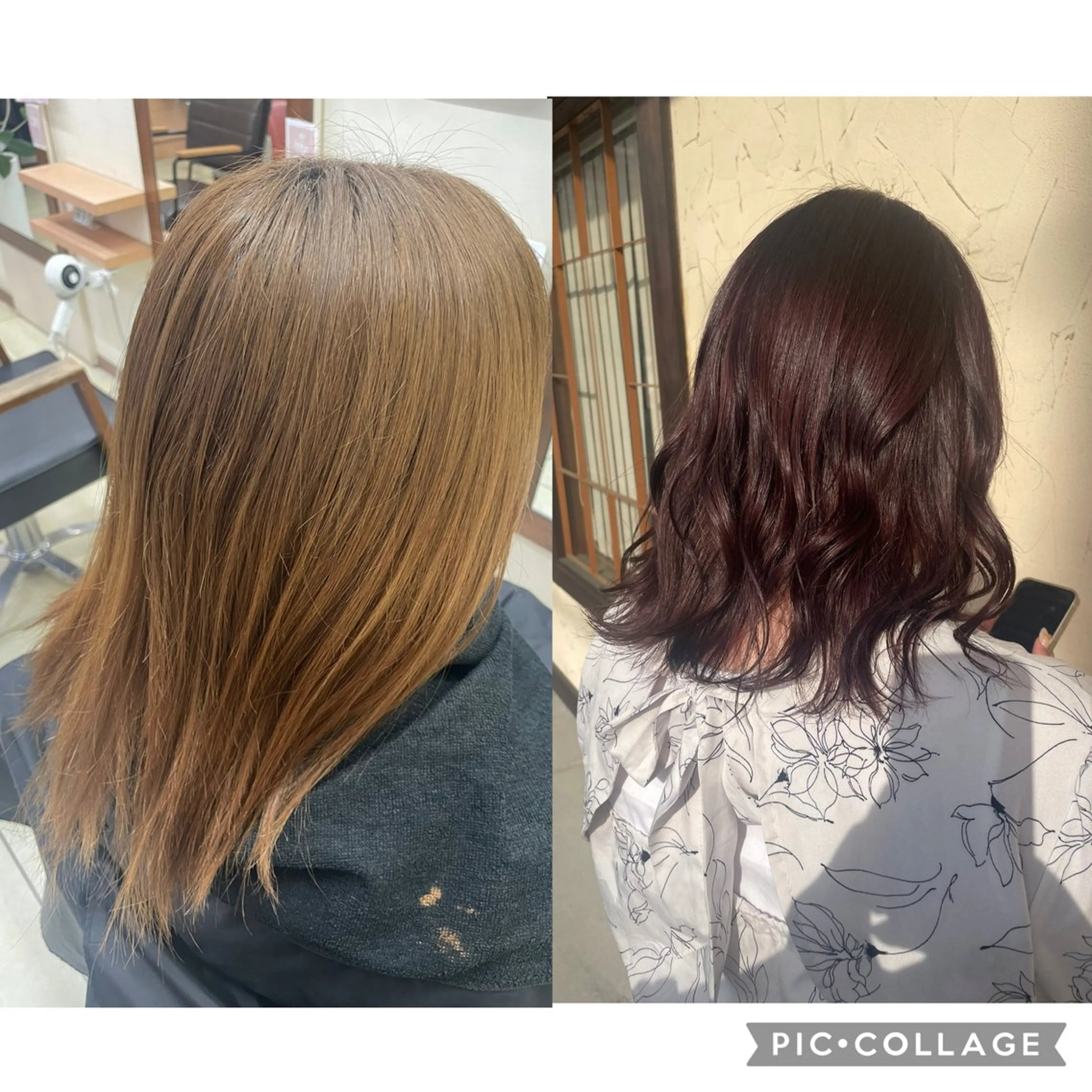 カラー 向井 陽菜のヘアスタイル