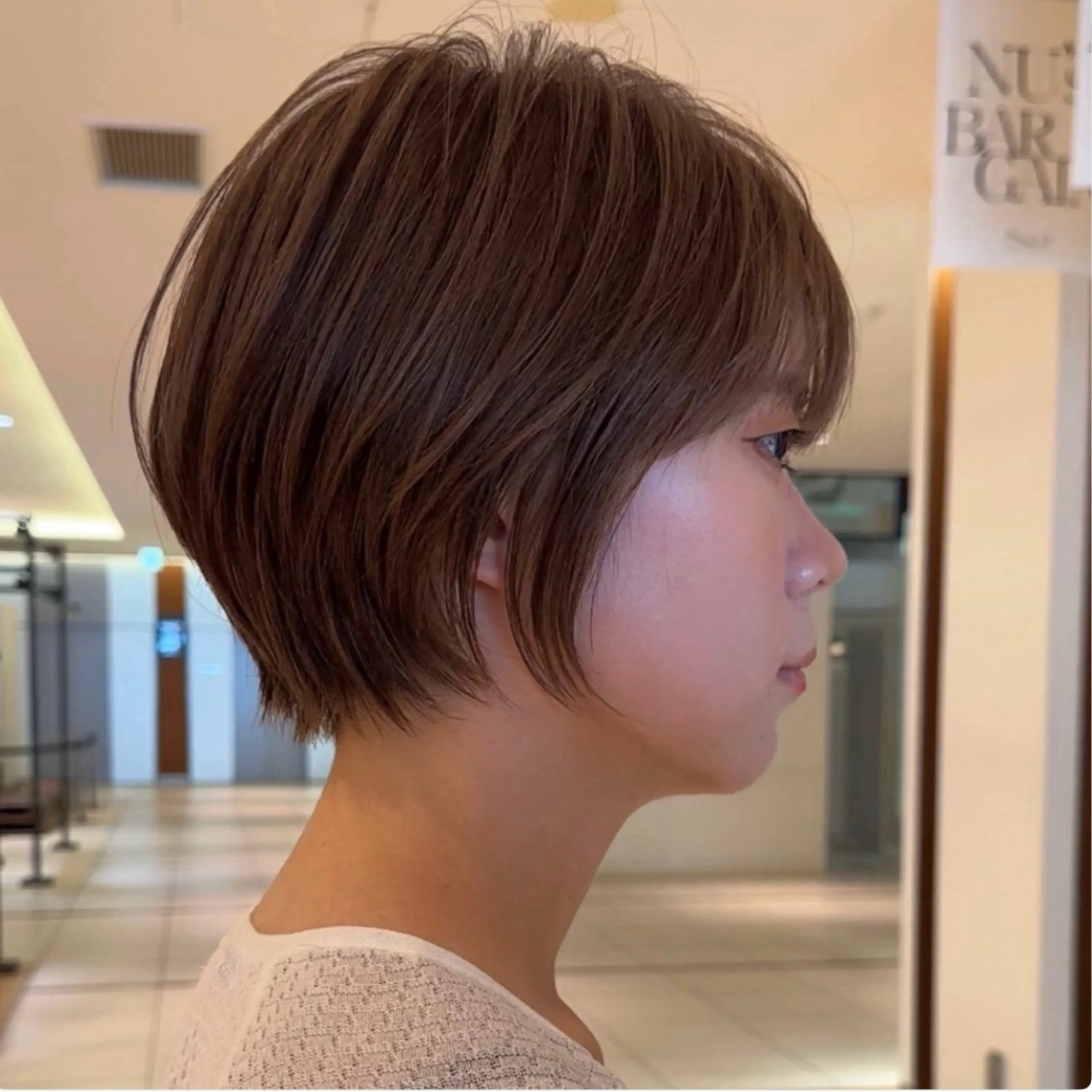 ショート GIEN NU茶屋町+所属・荒金 昴のヘアスタイル