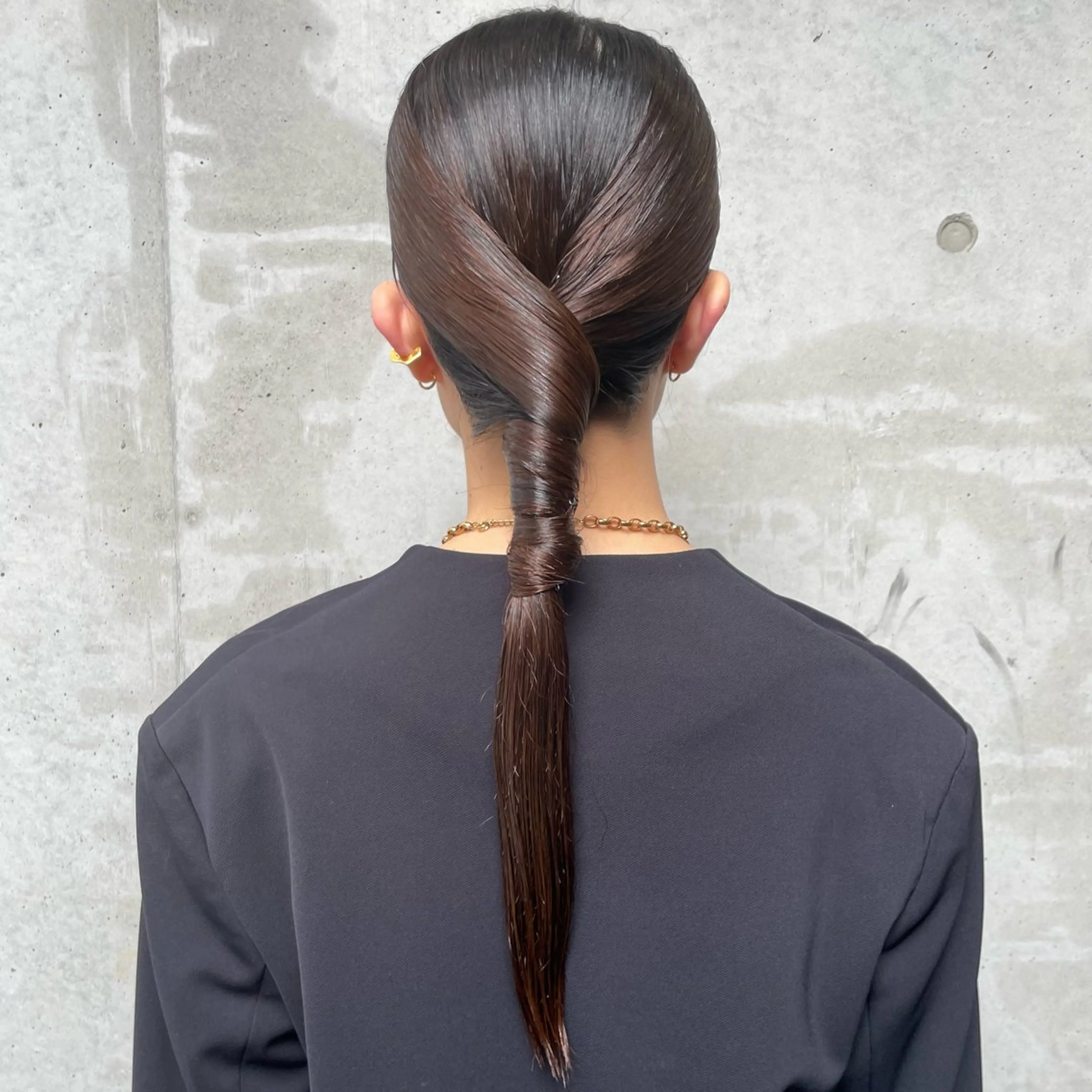 ロング ヘアアレンジ ヘアセット ホリケ アオイのヘアスタイル