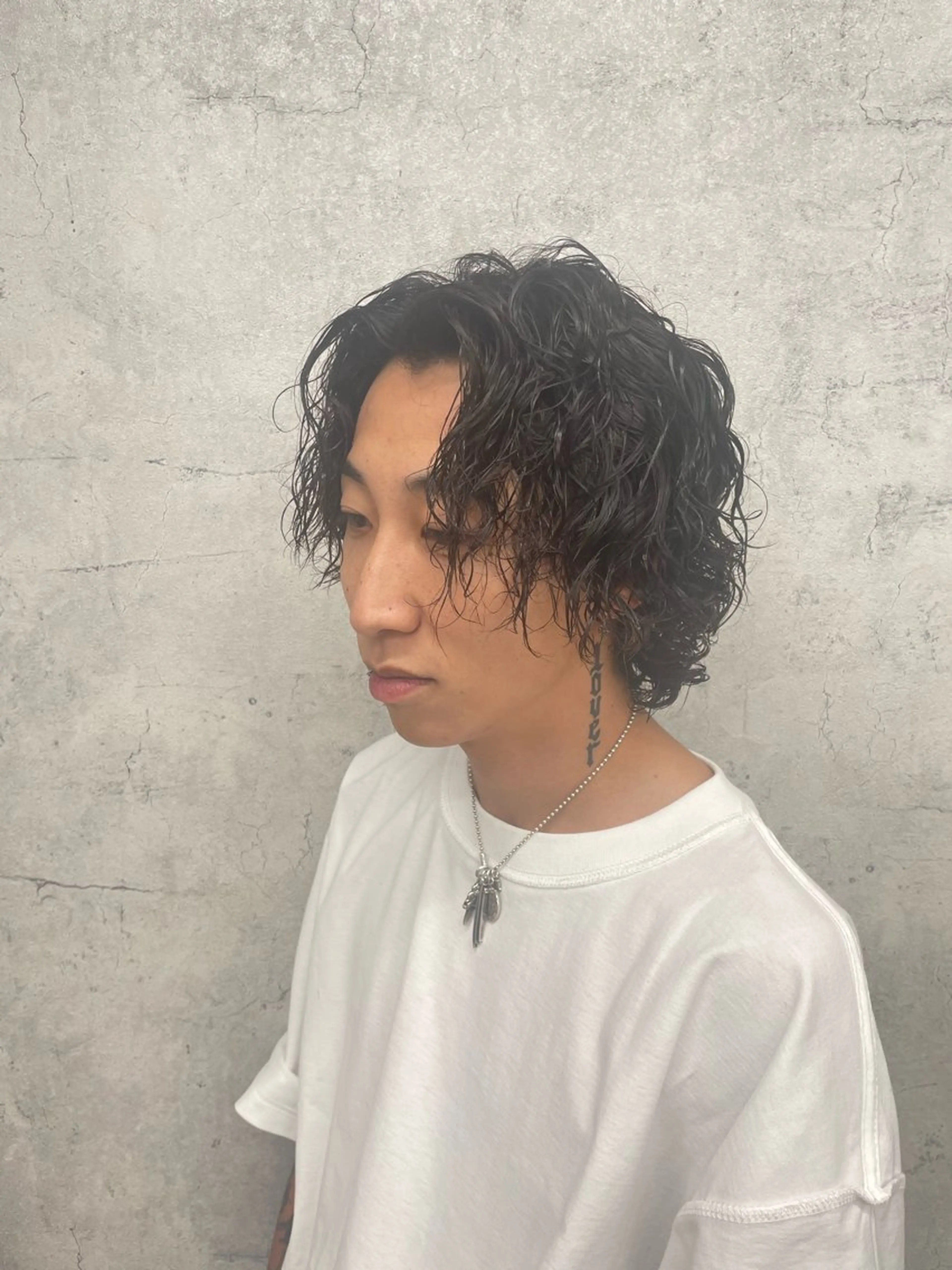 ミディアム パーマ メンズ limit🦄店長 髪質改善KOUHEIのヘアスタイル