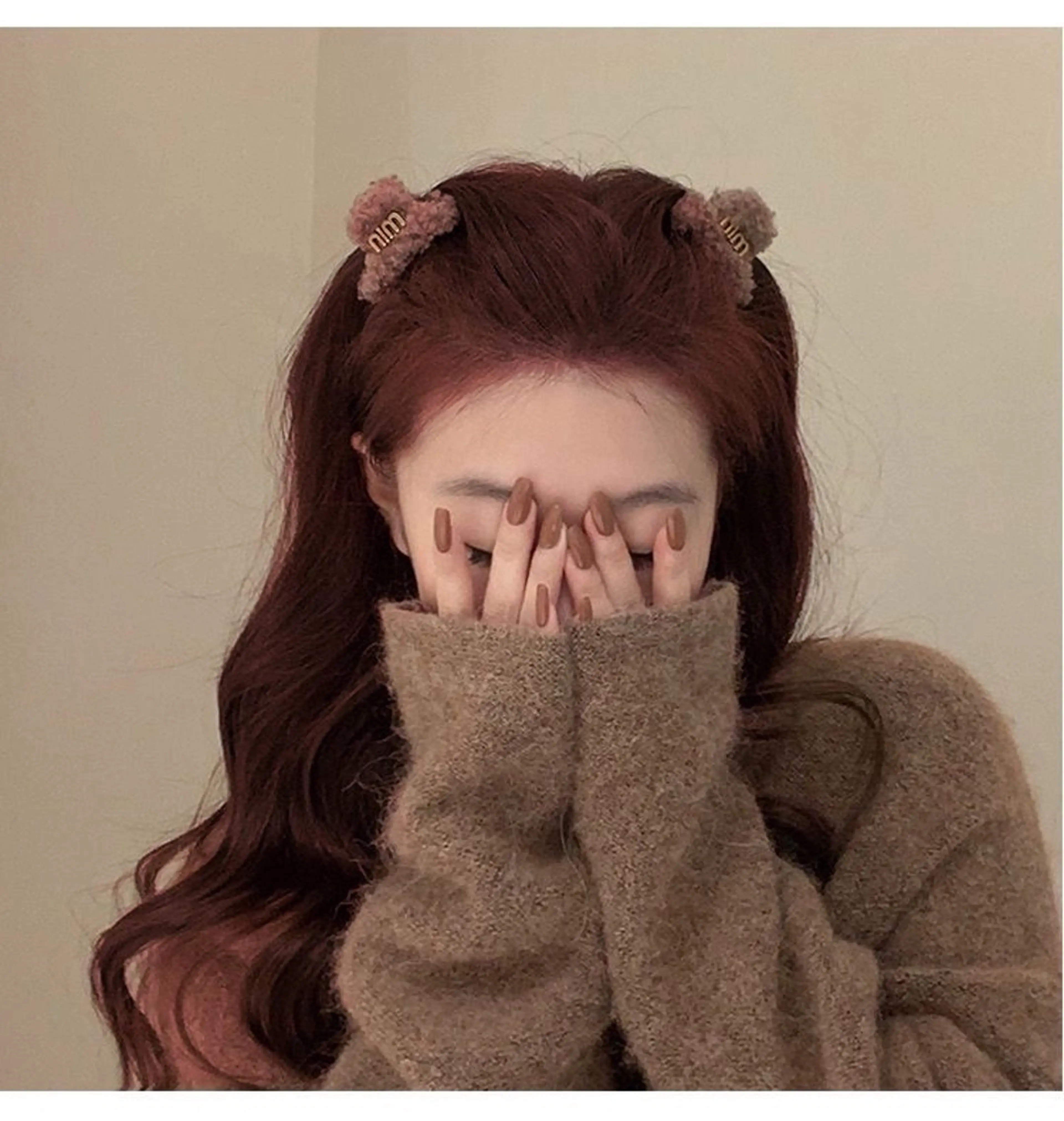 ロング ヘアカラー トリートメント 🥀艶髪/似合わせ 暖色/まな🥀のヘアスタイル