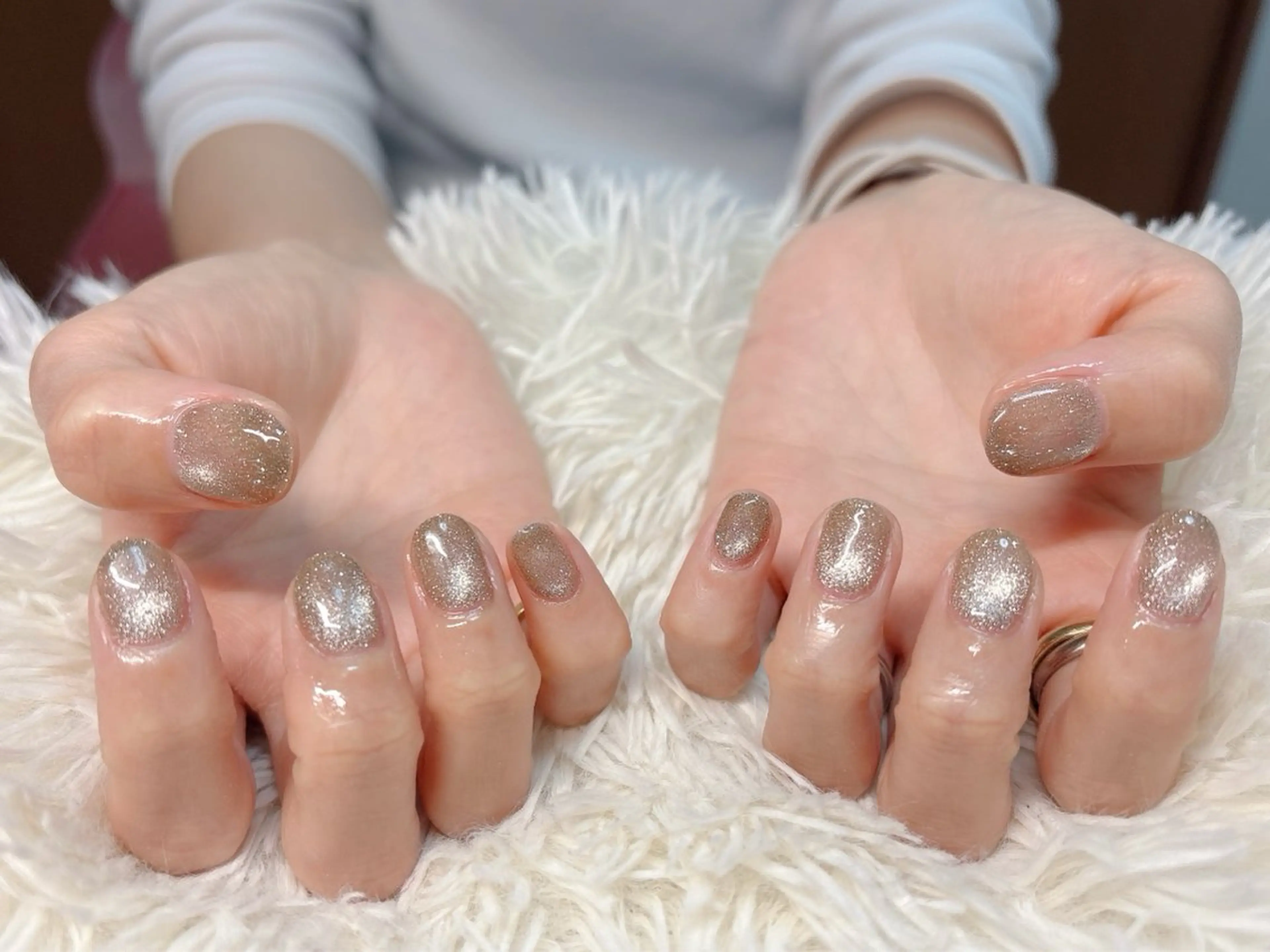 ネイル ハンドネイル パッチリオメメ Lianaのネイルデザイン