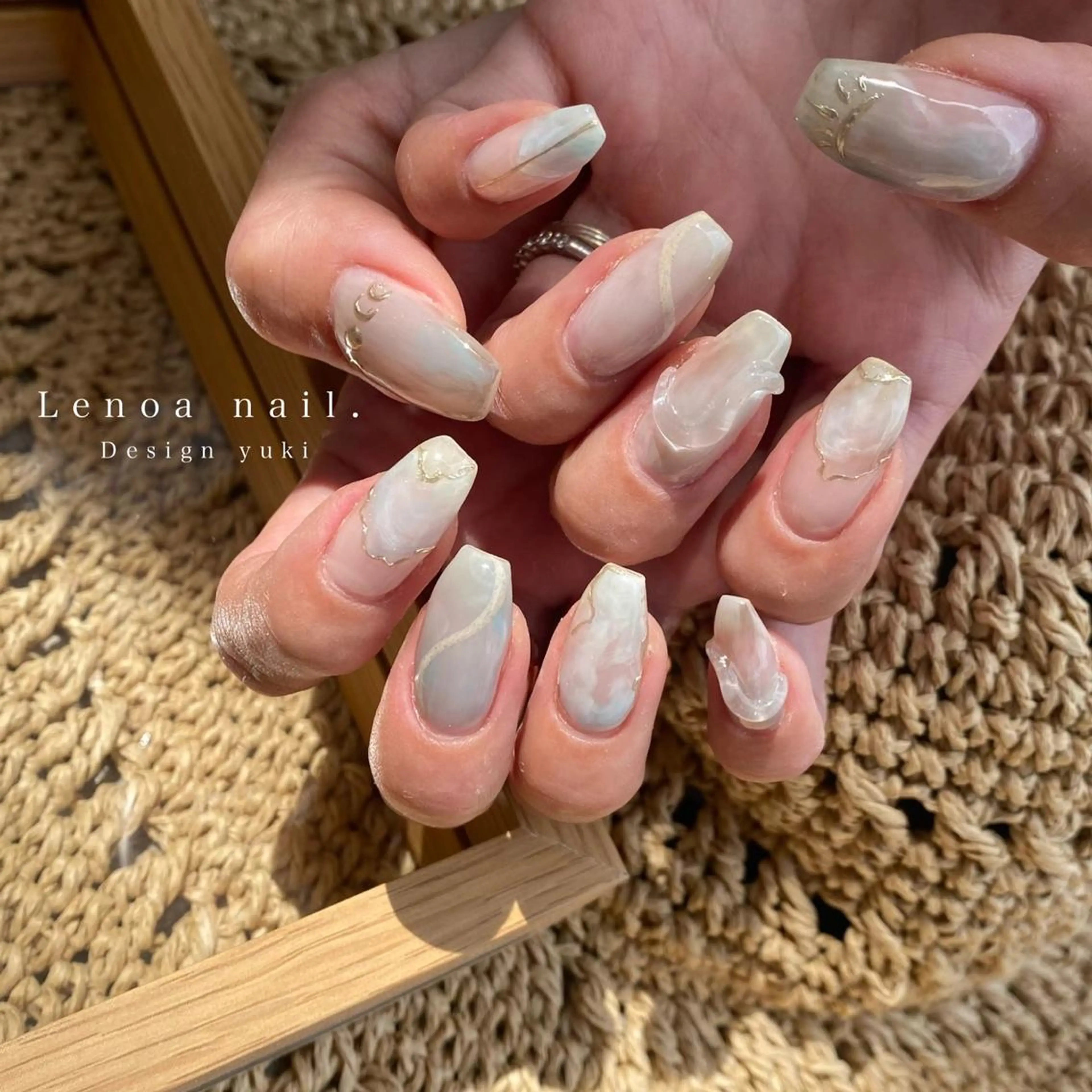 ネイル ハンドネイル Lenoa Yukiのネイルデザイン