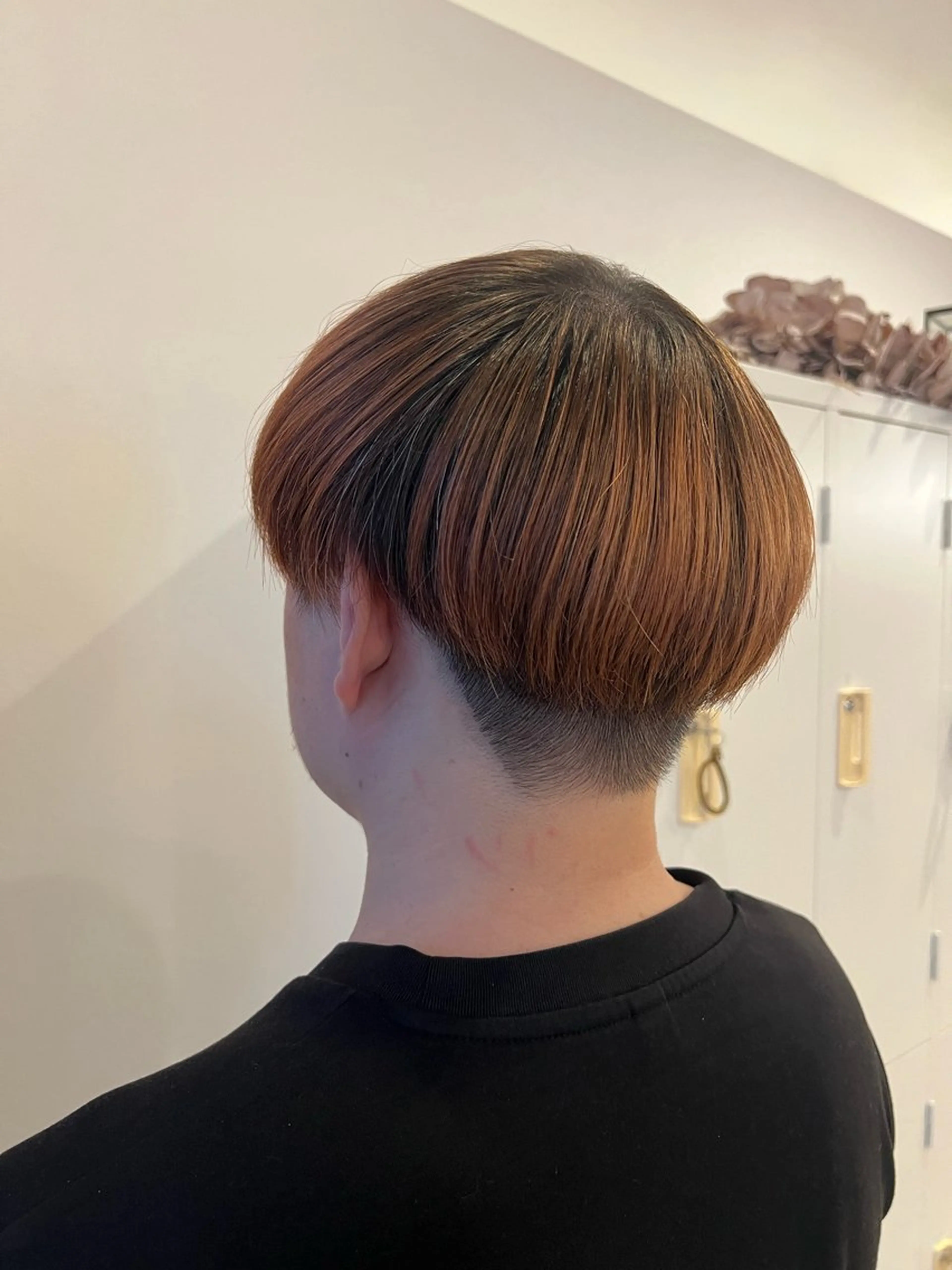 ショート 【本陣】カット モデル/朝岡 慧のヘアスタイル