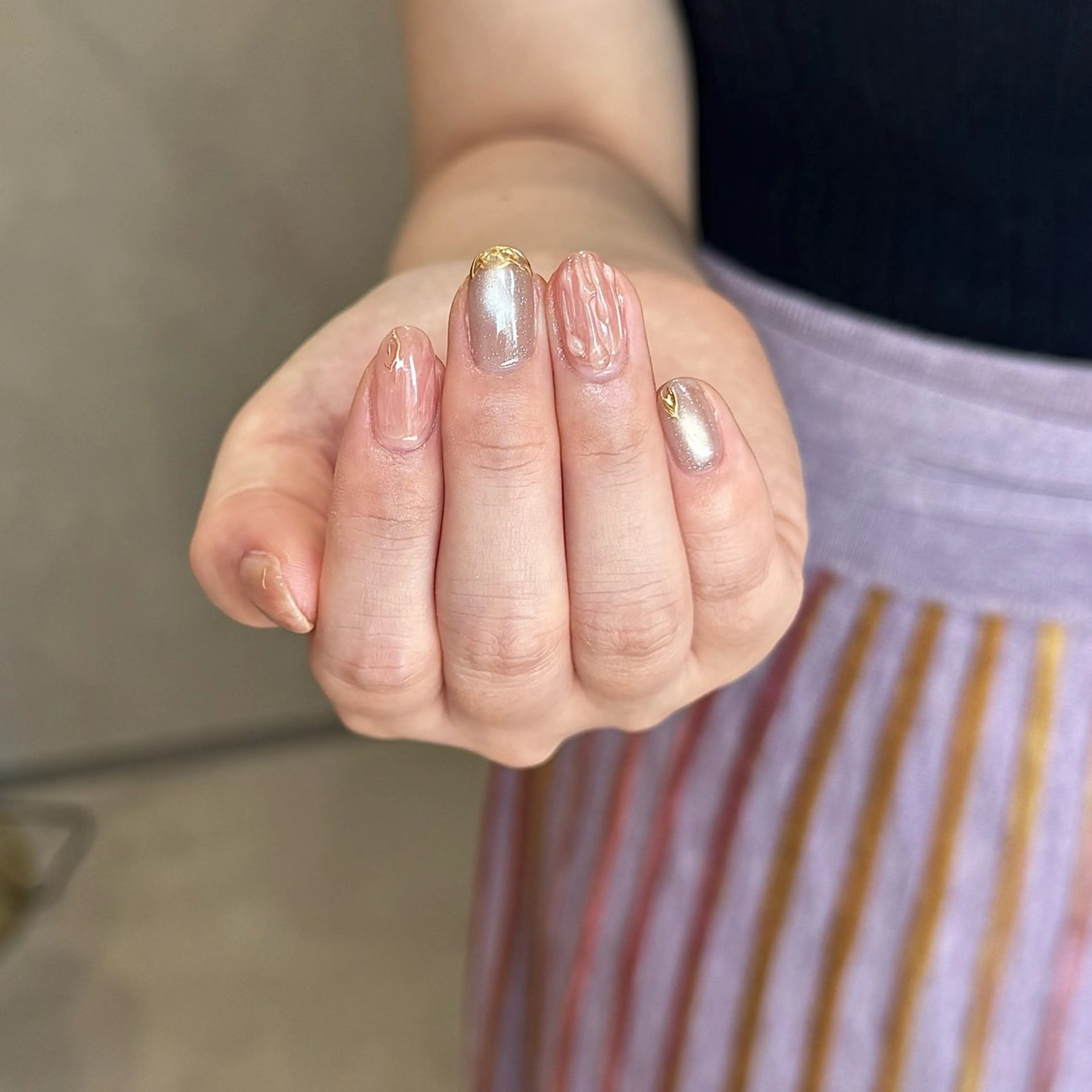 ネイル ハンドネイル NINE_ AKARIのネイルデザイン