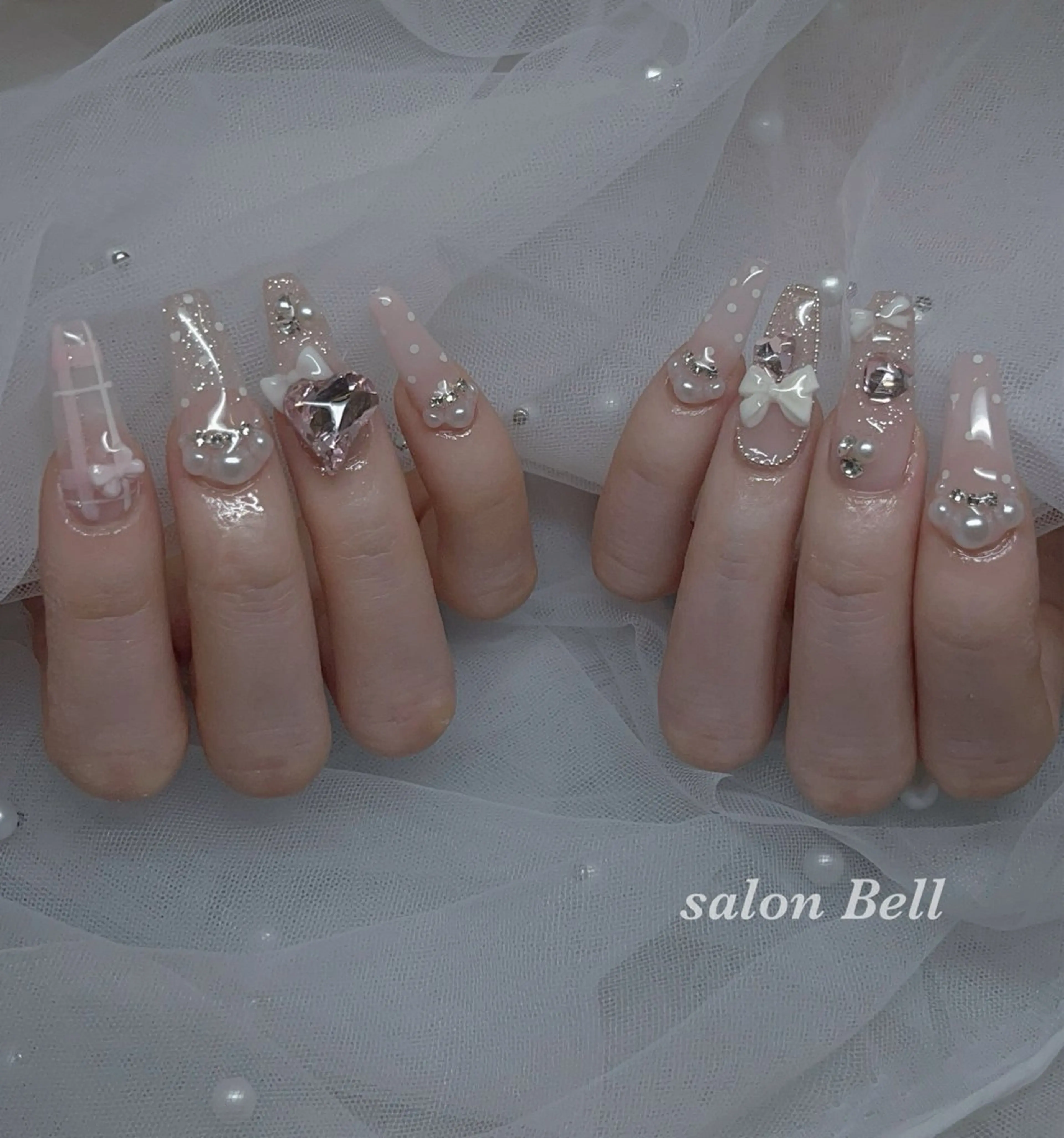 ネイル ハンドネイル totalsalon Bellのネイルデザイン