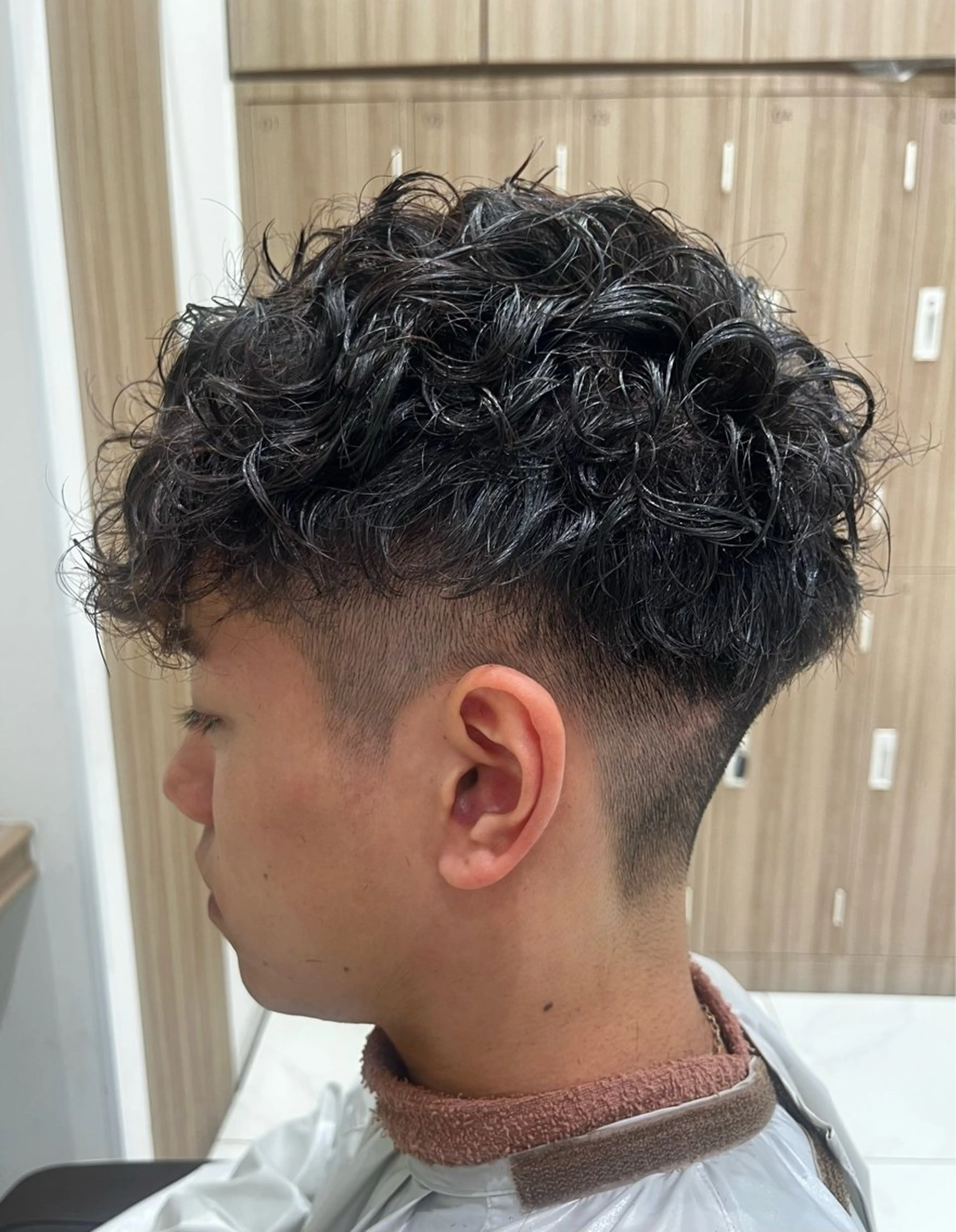 パーマ 🐈‍⬛SARA🎀 メンズ縮毛矯正のヘアスタイル