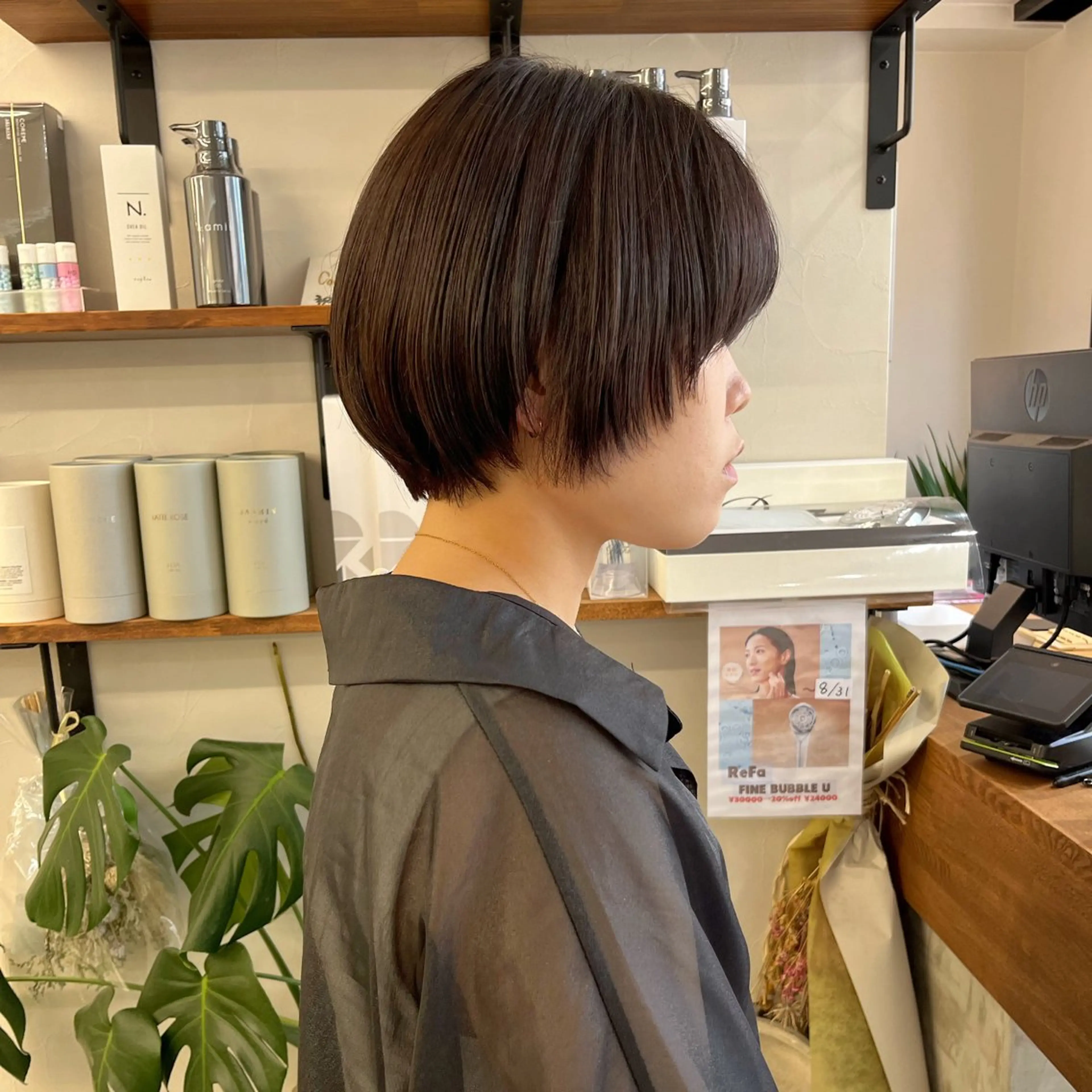 ショート ボブ レイヤーカット 似合わせカット ショートヘア ウルフカット カット トリートメント 初めてのショート お任せください✂️のヘアスタイル