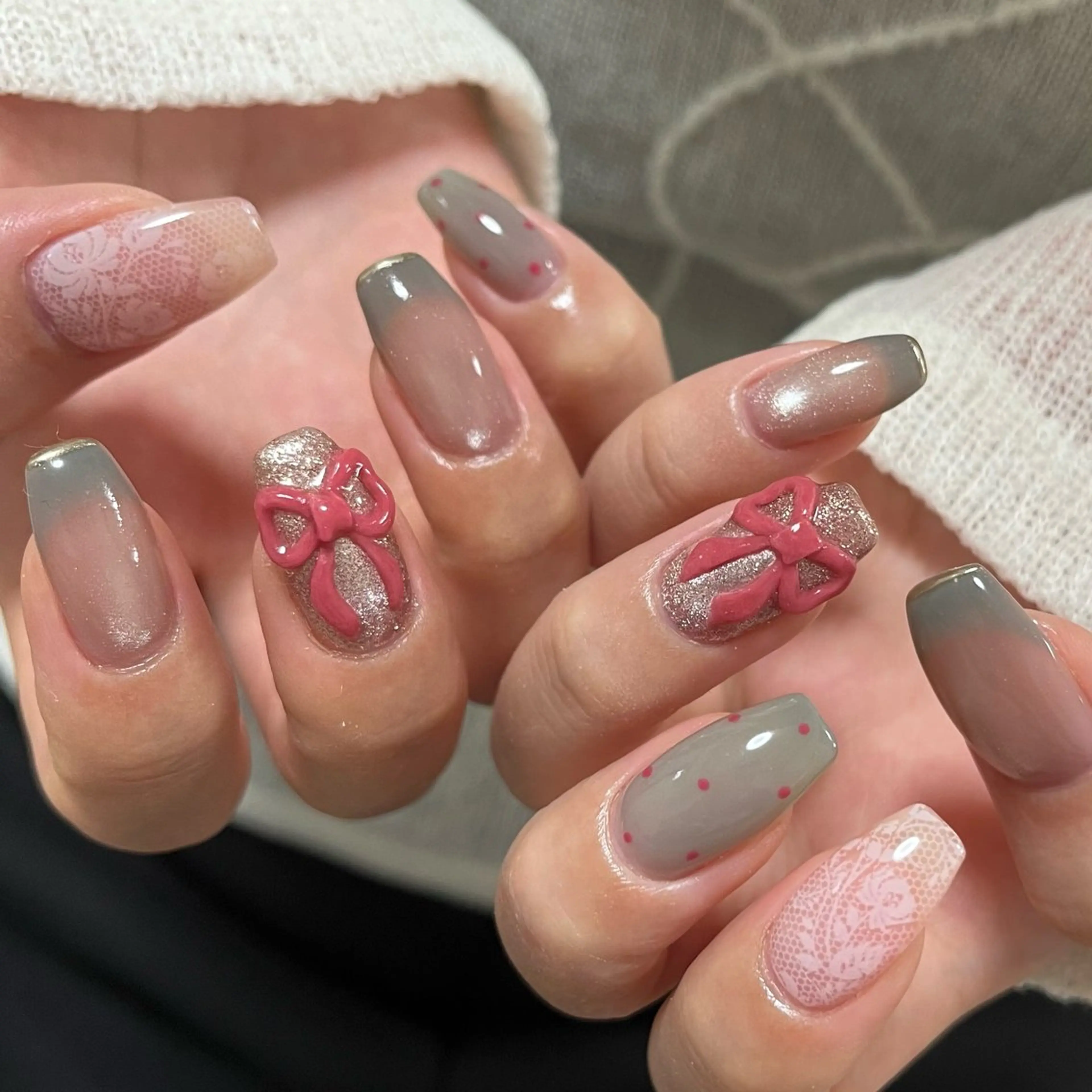 ネイル ハンドネイル フットネイル Daisy nail reikaのネイルデザイン