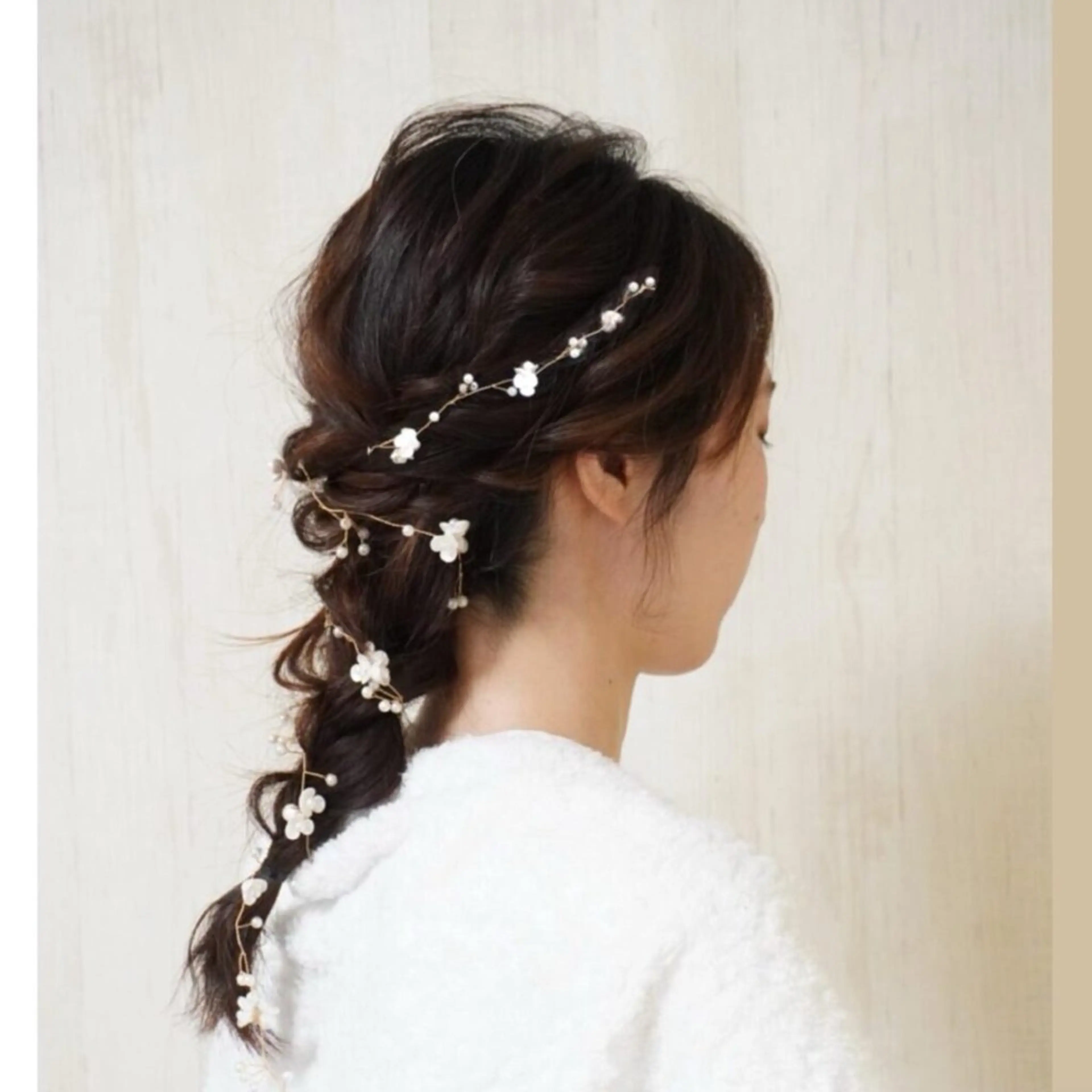 土日限定！結婚式参列に♡ハーフアップ、アップスタイル、巻き下ろし、ポニーテール、編みおろしなど基本的なヘアセット。の写真