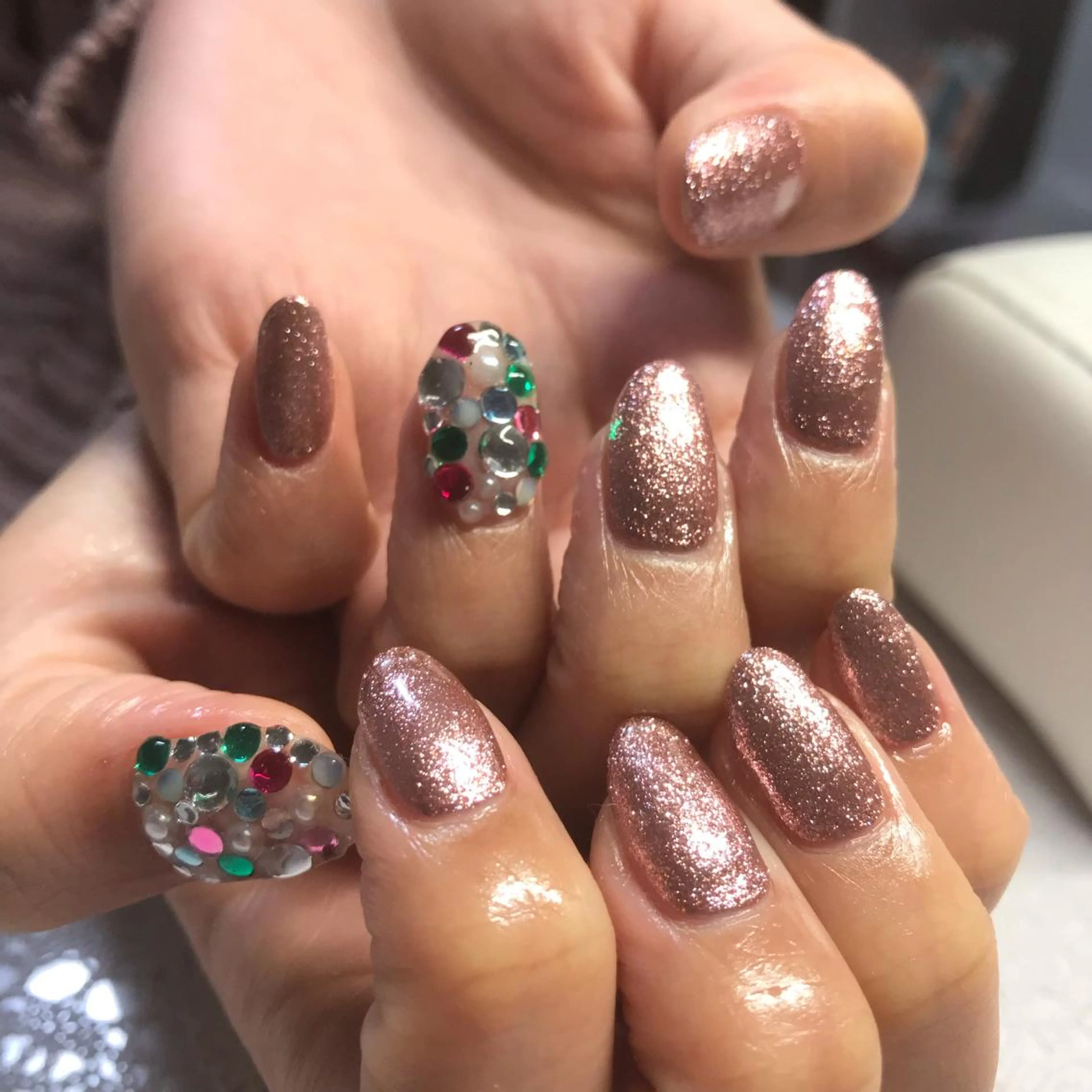 ネイル ハンドネイル フットネイル 菊地 里沙のネイルデザイン