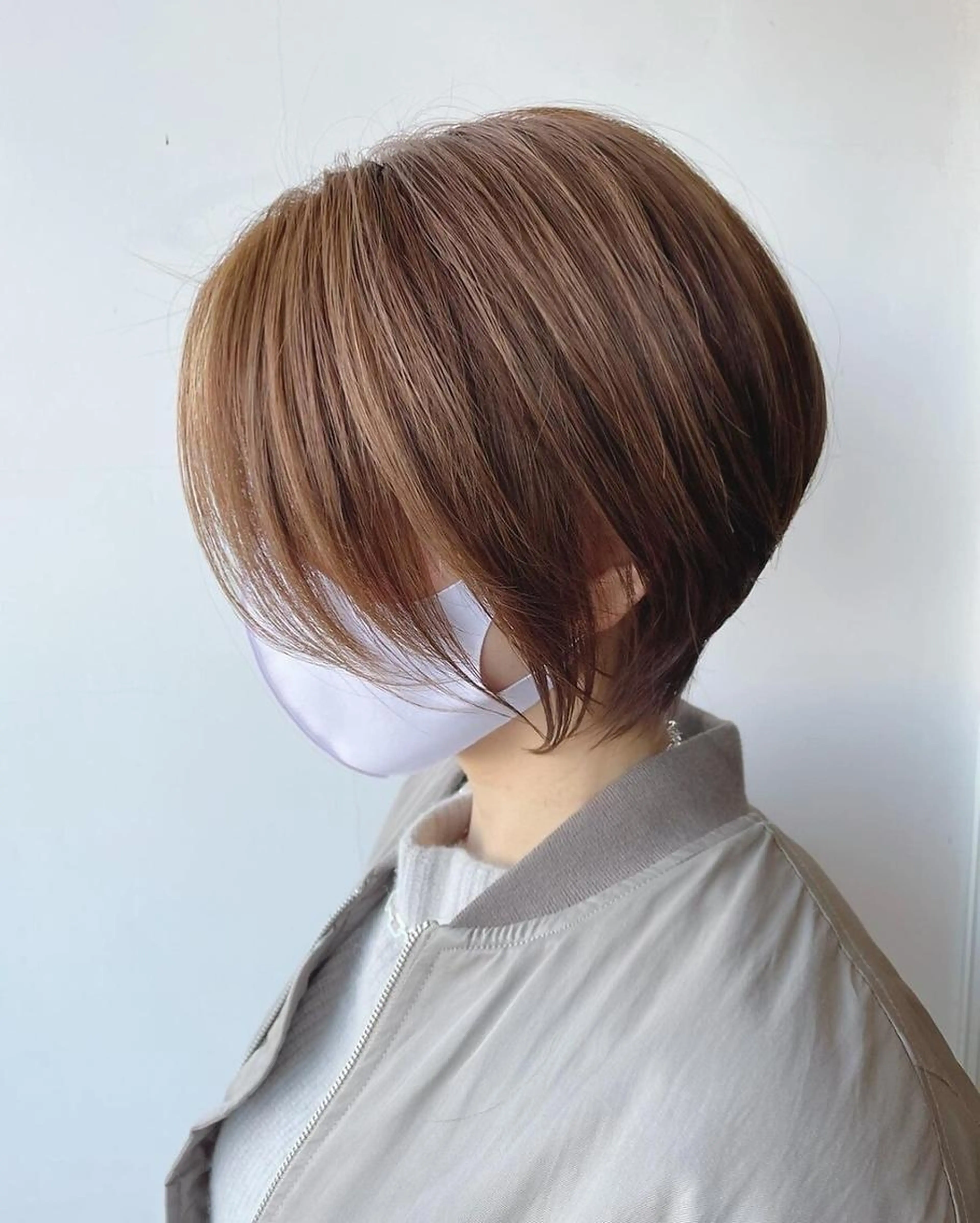 似合わせカット＋透明感カラー[アディクシーカラーorイルミナカラー]《仕上がりイメージに合わせた担当者をご案内✂️》の写真