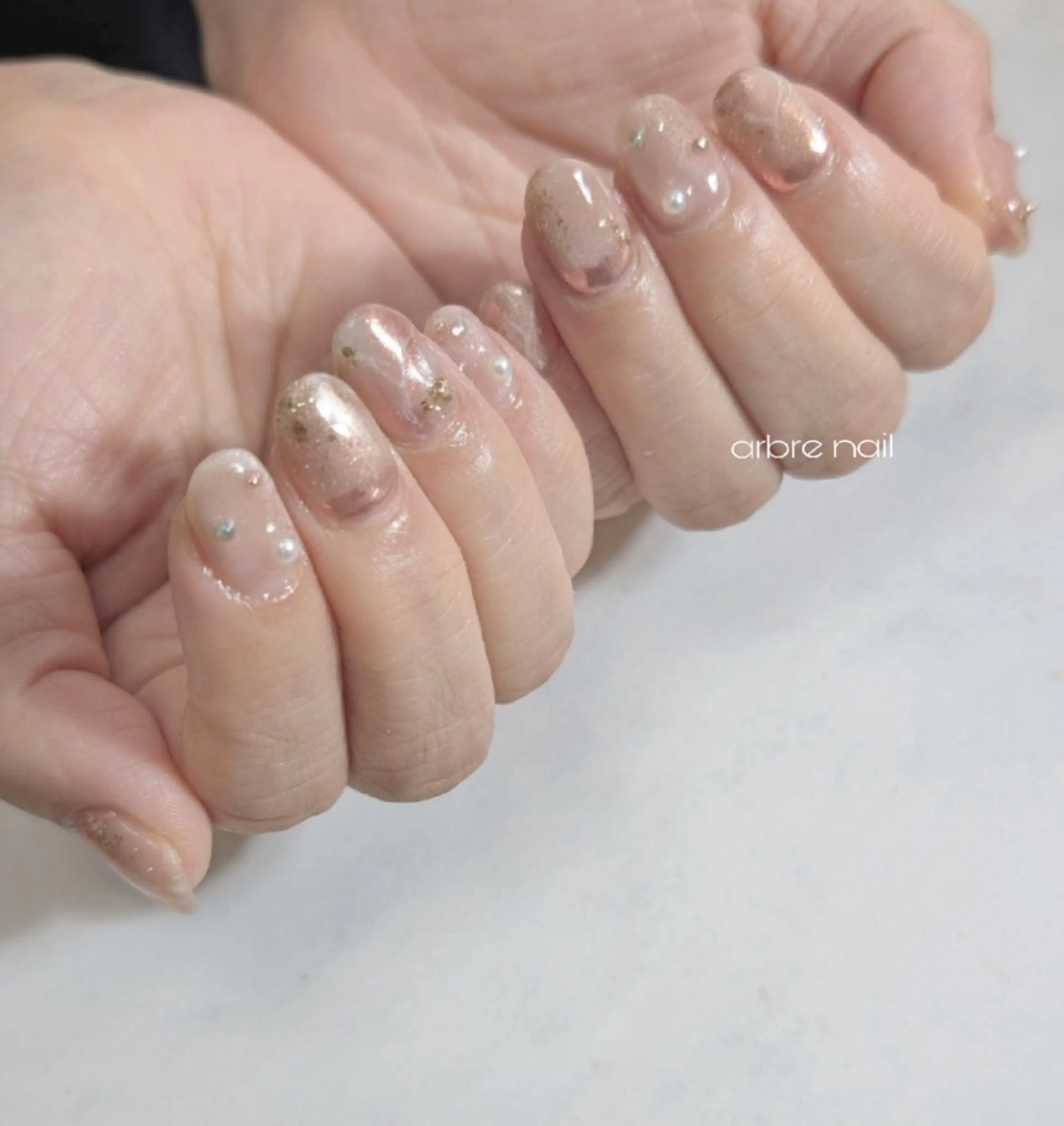 ネイル ＊arbre nail＊.アーブルネイル所属・✯.。 arbre  nail 。✯.のネイルデザイン