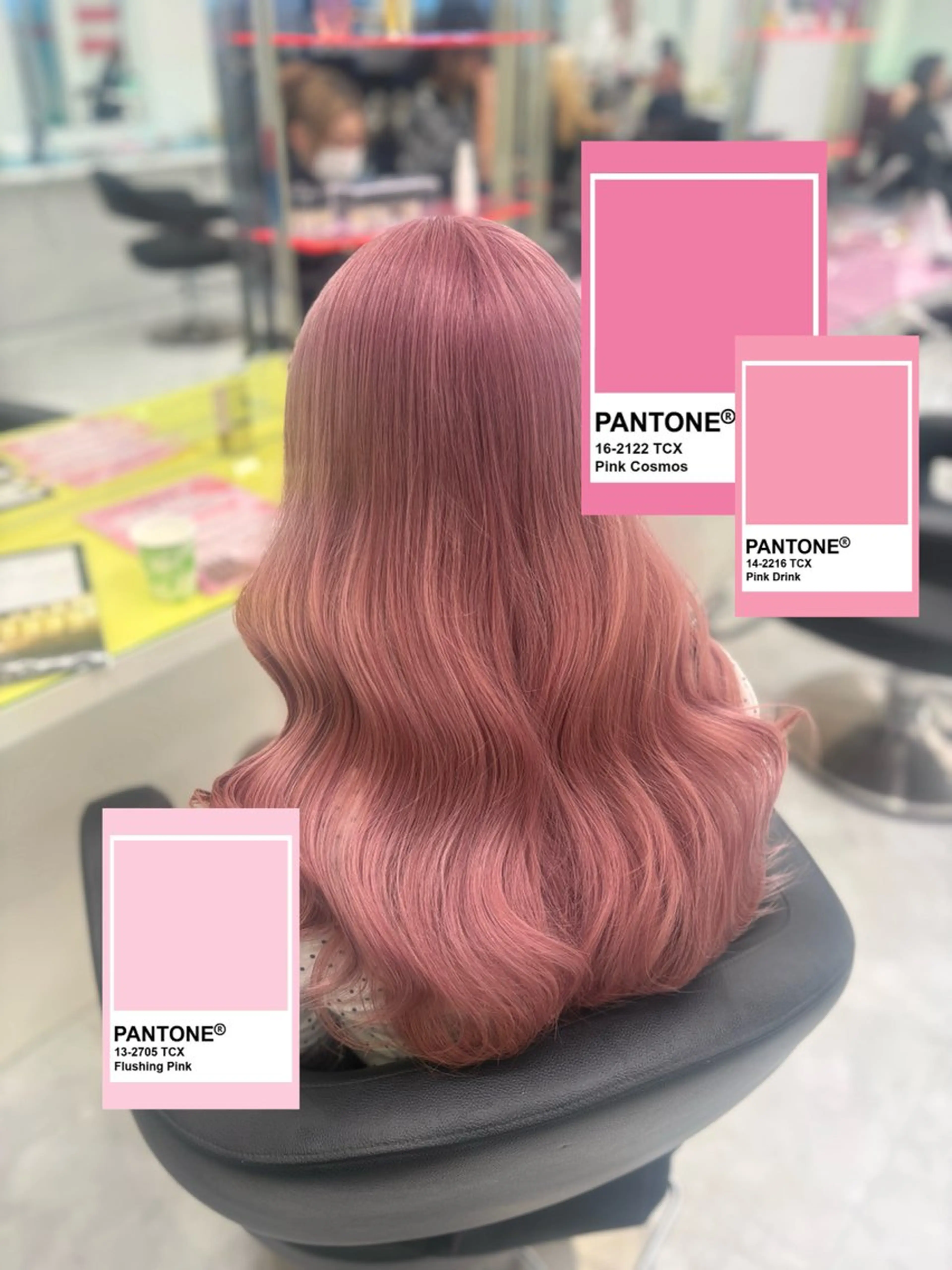 カラー ヘアカラー akari🎀🤍 ガーリーstyleのヘアスタイル