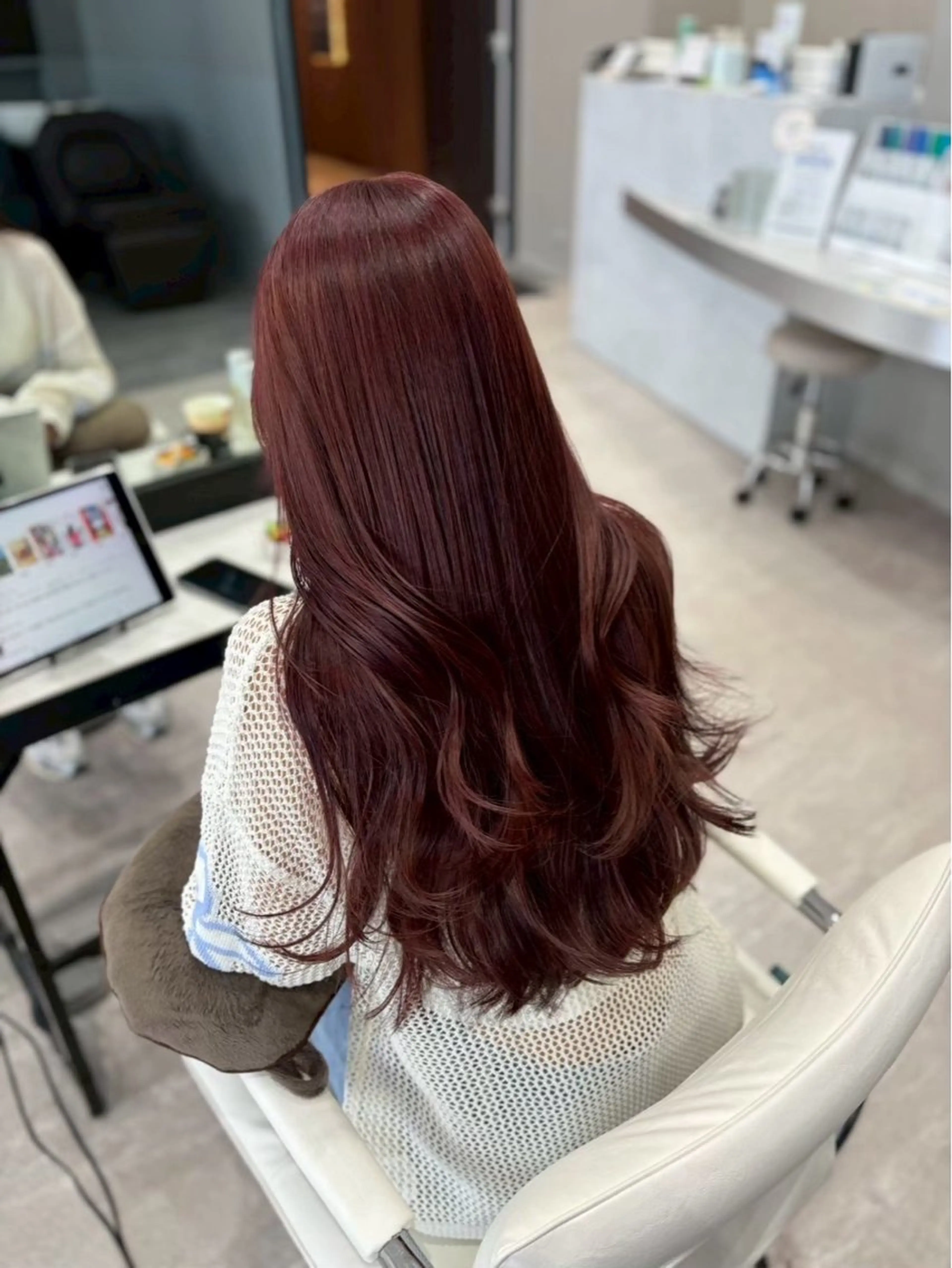 ロング パーマ ショータのヘアスタイル