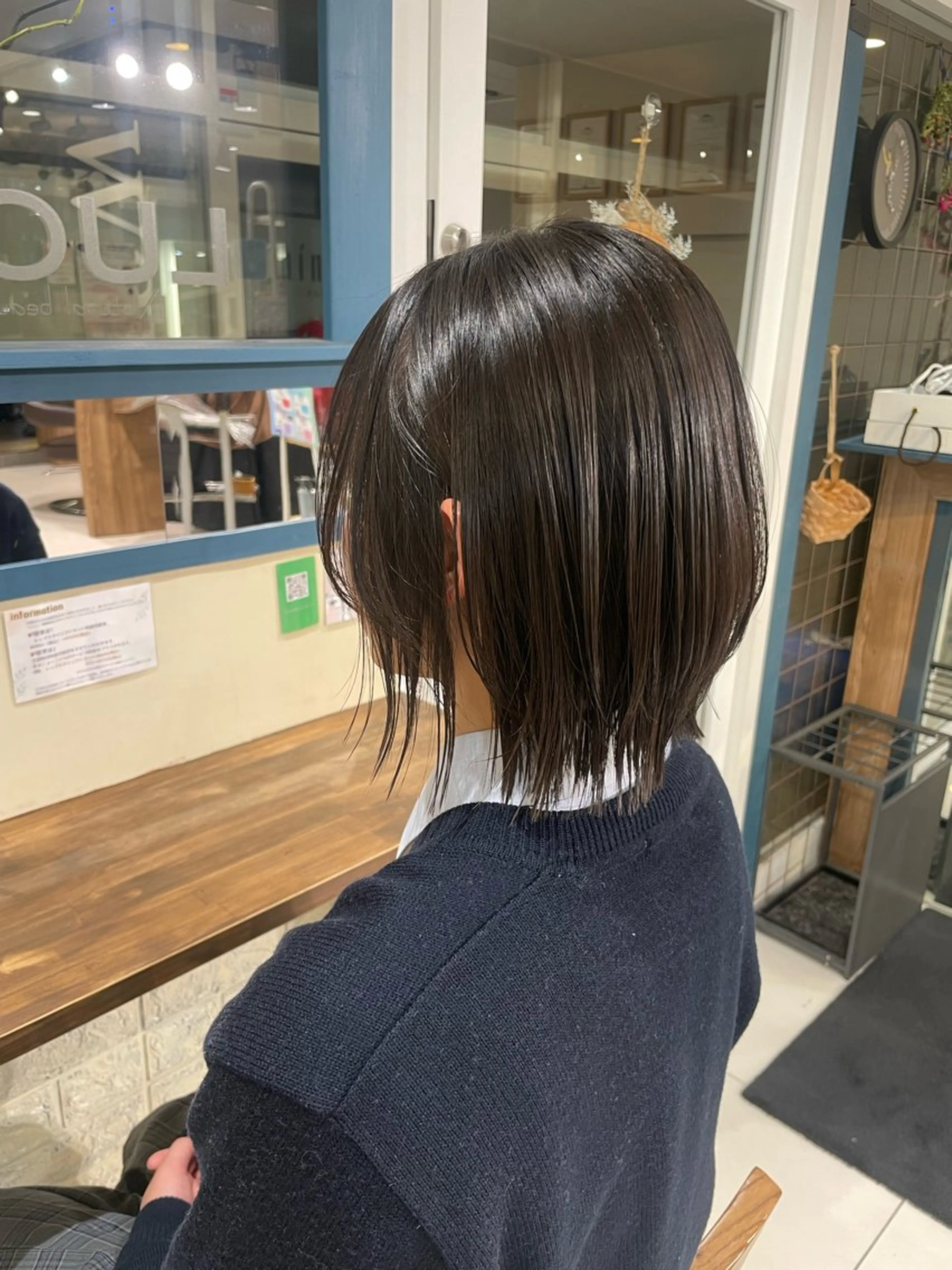 ミディアム luck みうのヘアスタイル